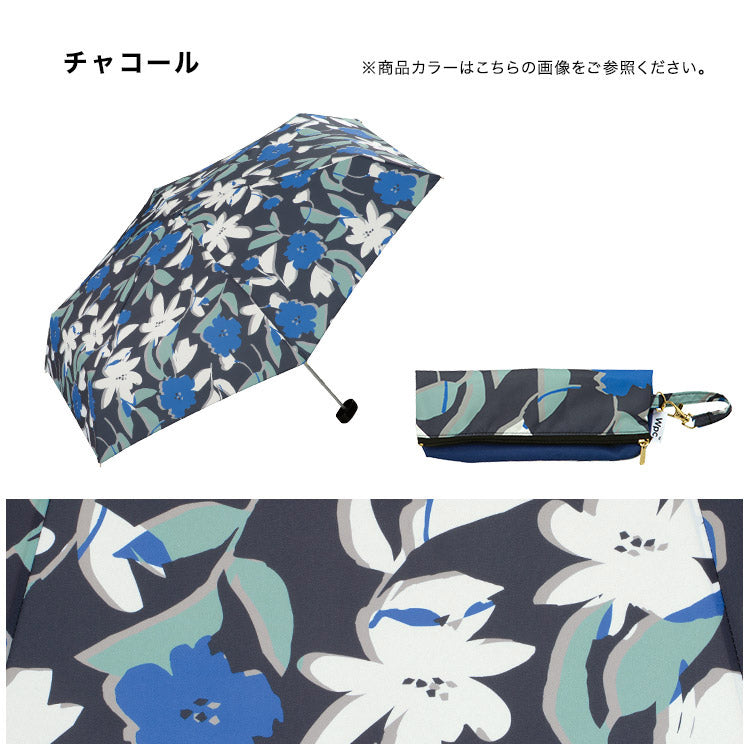 【Wpc.官方】雨傘 圖里迷你 50cm 晴雨兼用 傘 女士 折疊傘