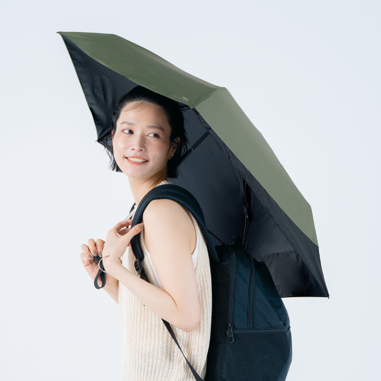 [Wpc. Official] Sun Umbrella UV Protection Back Protect Parasol Tiny Complete UV Block Heat Insulation Rain and Shine Foldable Umbrella