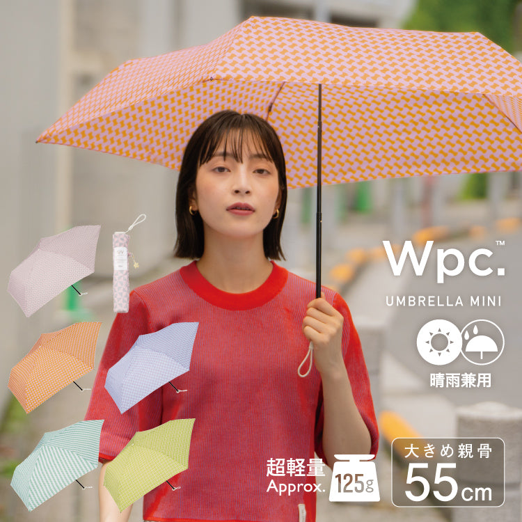 [Wpc. Official] Umbrella Japanese Traditional Colors Umbrella Mini Ultra Lightweight Japanese Style Folding Umbrella