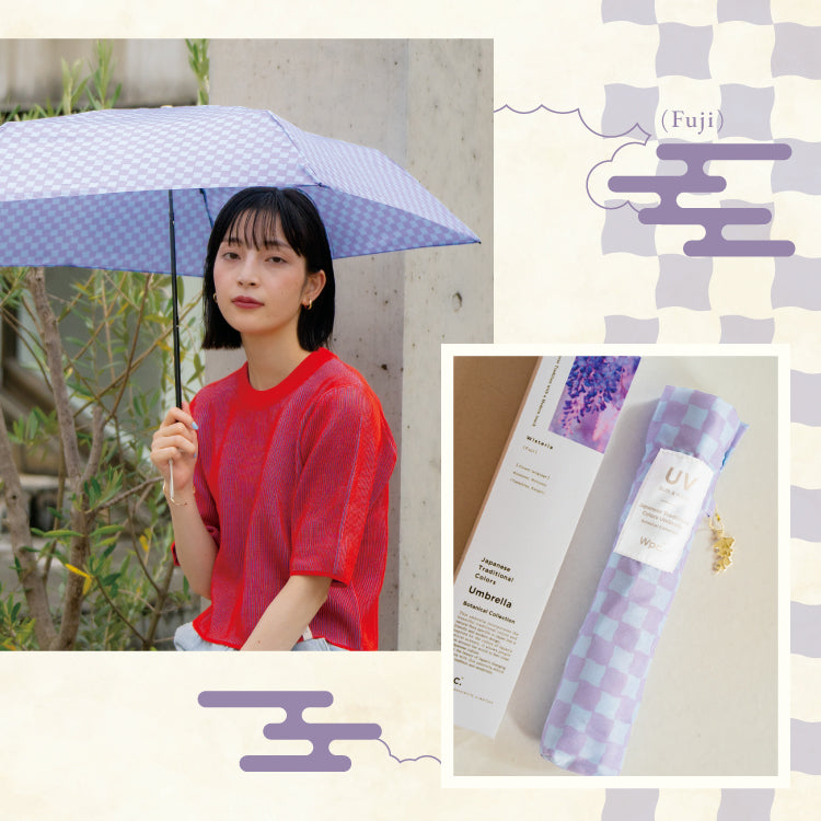 [Wpc. Official] Umbrella Japanese Traditional Colors Umbrella Mini Ultra Lightweight Japanese Style Folding Umbrella