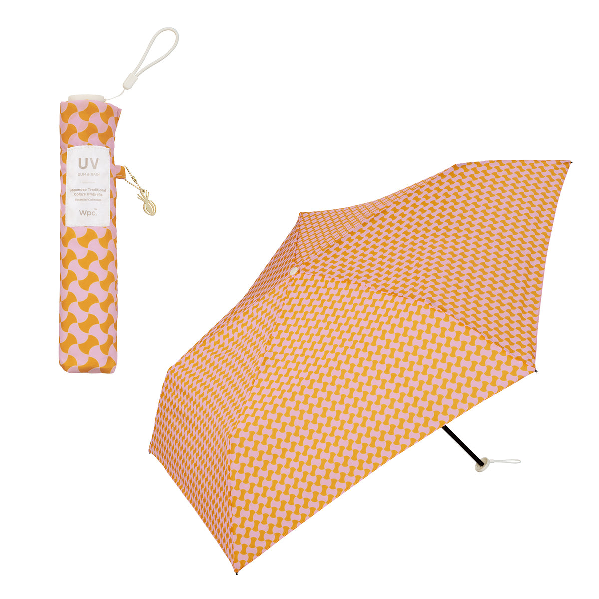 [Wpc. Official] Umbrella Japanese Traditional Colors Umbrella Mini Ultra Lightweight Japanese Style Folding Umbrella