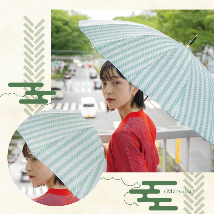 【Wpc.官方】雨傘 日本傳統色彩傘 16根骨 和風 女士 長傘