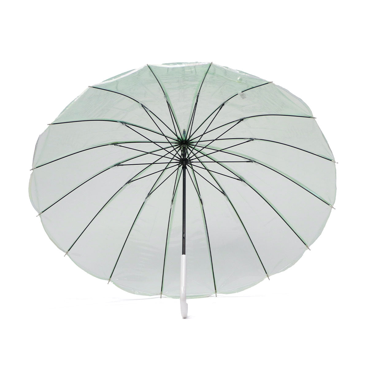 ダブリュピーシー Wpc.  長傘 レディース 軽量 軽い 16本骨 55cm 大きめ 大きい ビニール傘  丈夫 耐久性 耐風性 風に強い 手動 マーメイド マーメイドアンブレラ PT-072-001 （オフ） オフ