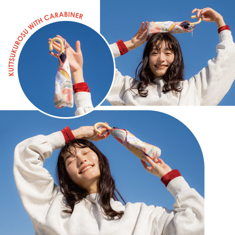 ダブリュピーシー Wpc. 【Wpc.公式】ハンカチ カラビナ付きマルチくっつくろす （クッカモカ） クッカモカ