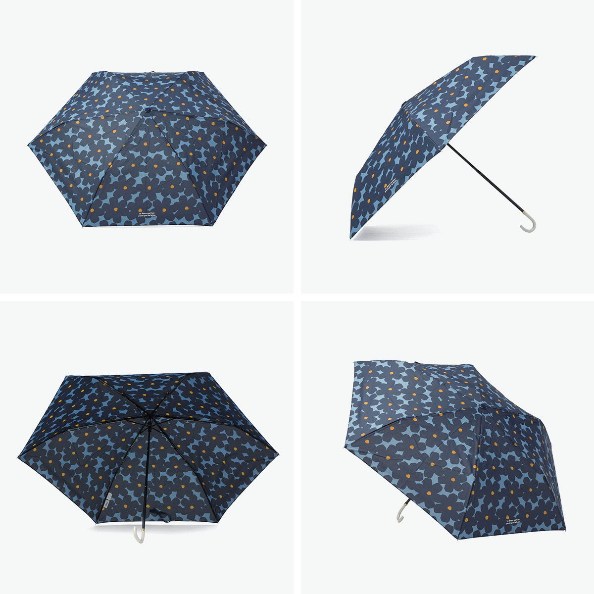 ダブリュピーシー Wpc. 折りたたみ傘 傘 レディース 晴雨兼用 日傘 雨傘 UVカット 手動 6本骨 親骨49cm 上品 大きめ 女性 おしゃれ 可愛い かわいい ブランド 花柄 フロラージュ ミニ 5102-016-002 （ベージュ） ベージュ