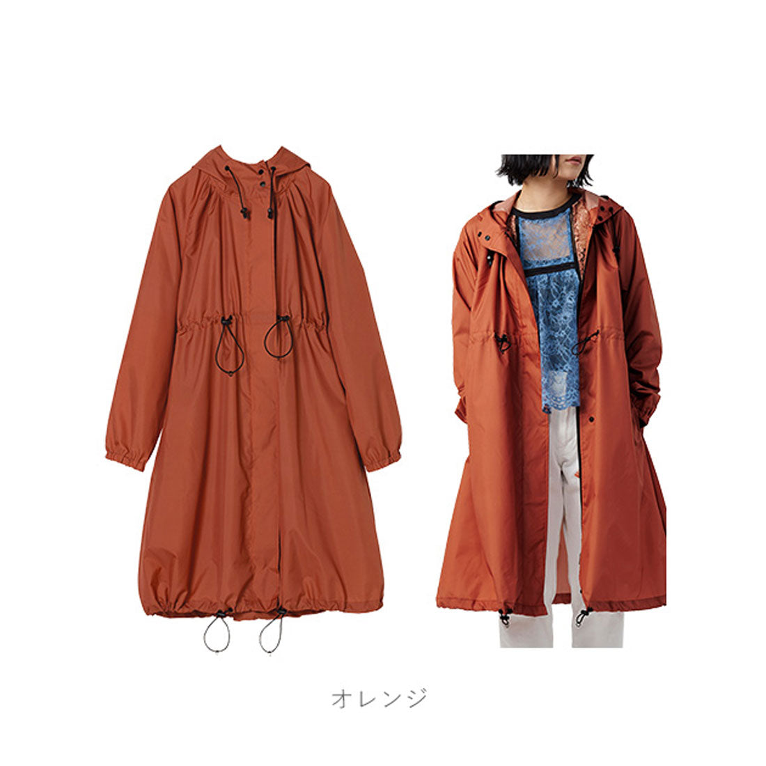 ダブリュピーシー Wpc. ワールドパーティー W.P.C R1101 LONG MODS レインコート