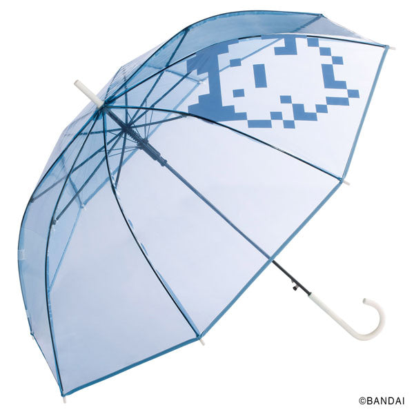 【Wpc.公式】ビニール傘 たまごっち×Wpc.っち スケルトン 61cm 大きい ジャンプ傘 傘 レディース 雨傘 長傘 （ブルー(まめっち)） ブルー(まめっち)