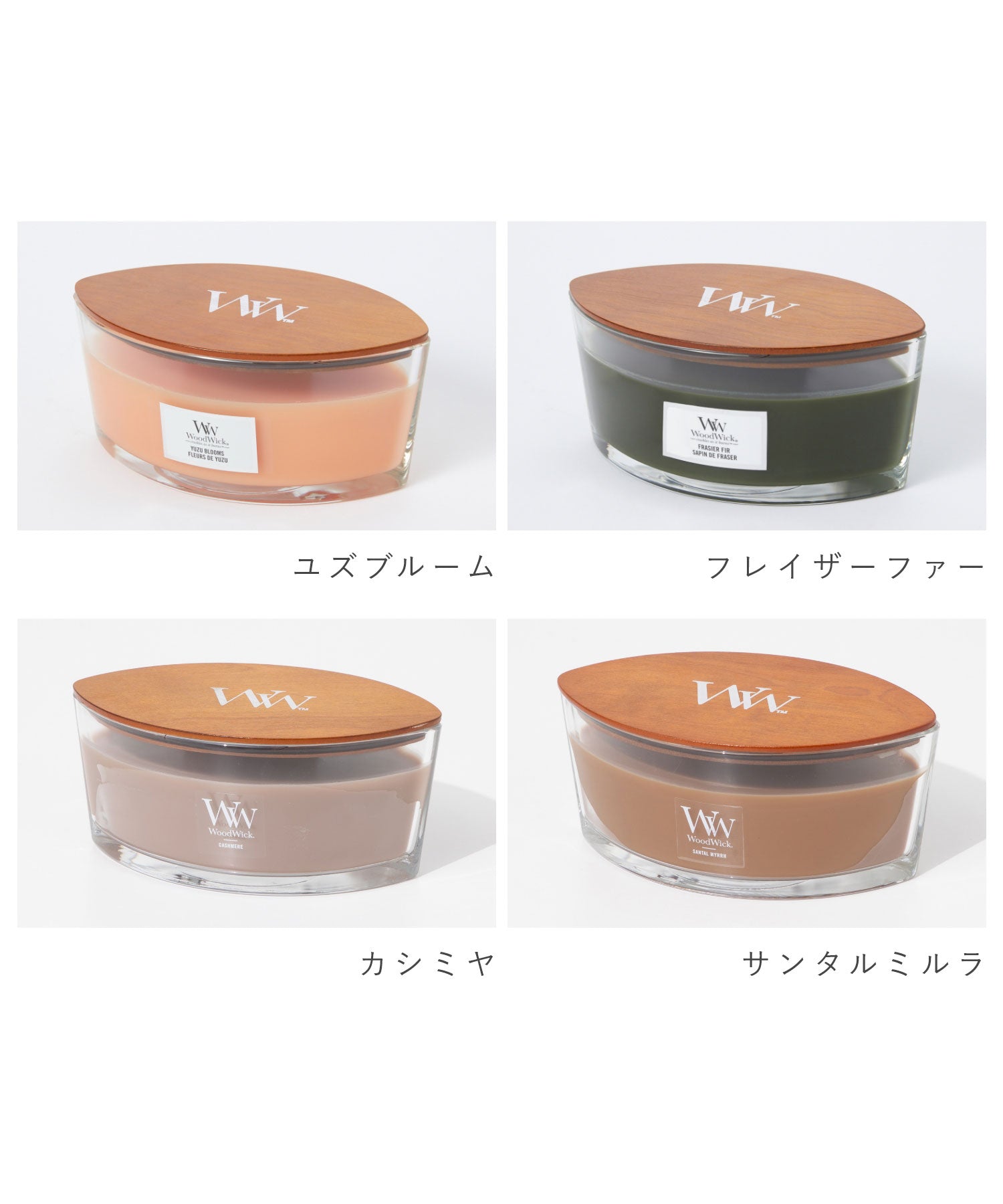 WoodWick WoodWick Hearth Wick Candle L Unisex Aroma Scent Room Fragrance HOME FRAGRANCE 【Non-returnable item】