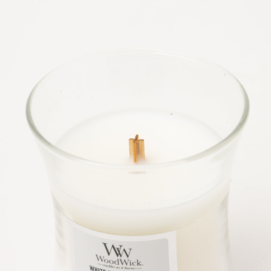 ウッドウィック WoodWick ジャーキャンドル S キャンドル 【返品不可商品】 （ホワイトティー×ジャスミン） ホワイトティー×ジャスミン