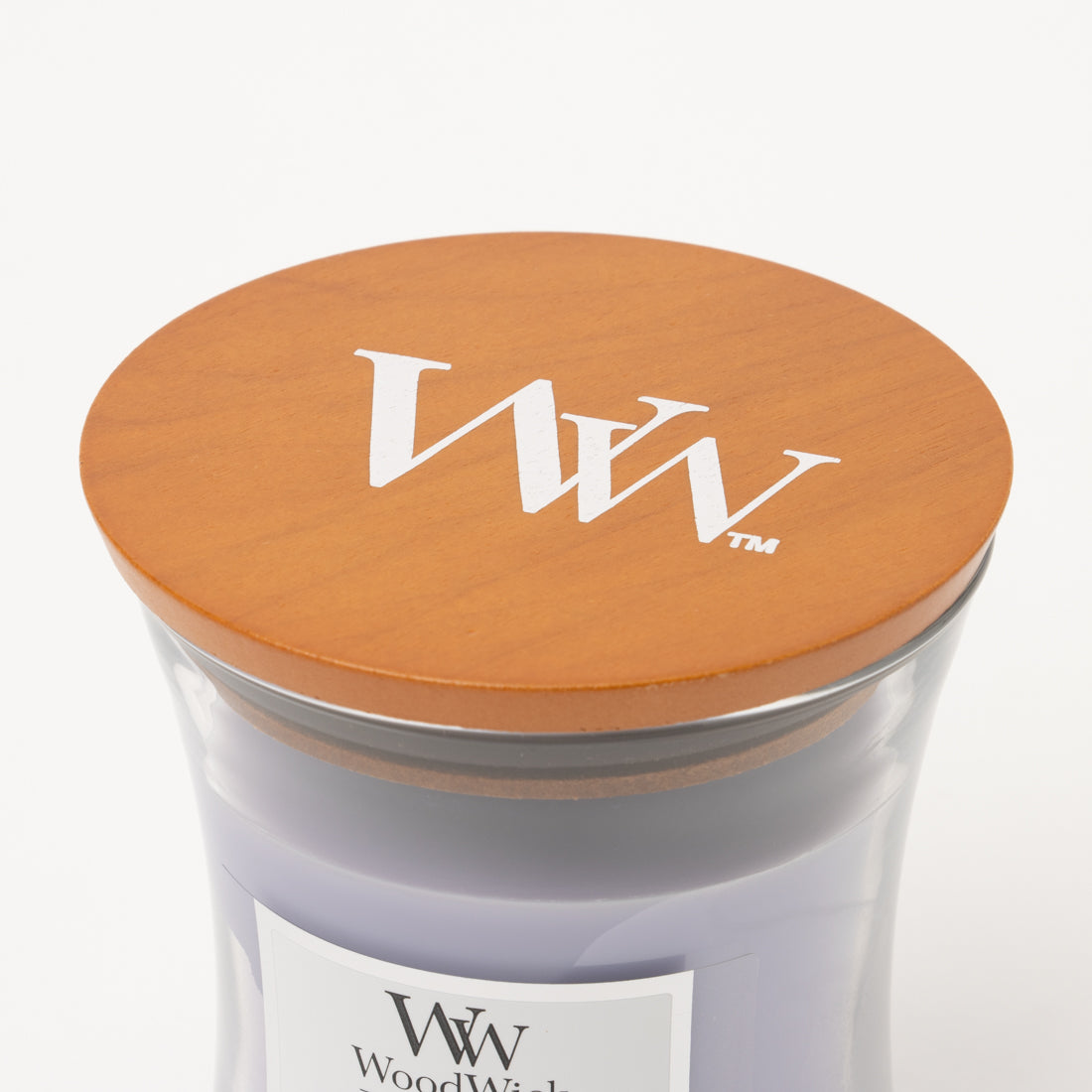 ウッドウィック WoodWick ジャーキャンドルM アロマキャンドル 【返品不可商品】 （ラベンダースパ） ラベンダースパ