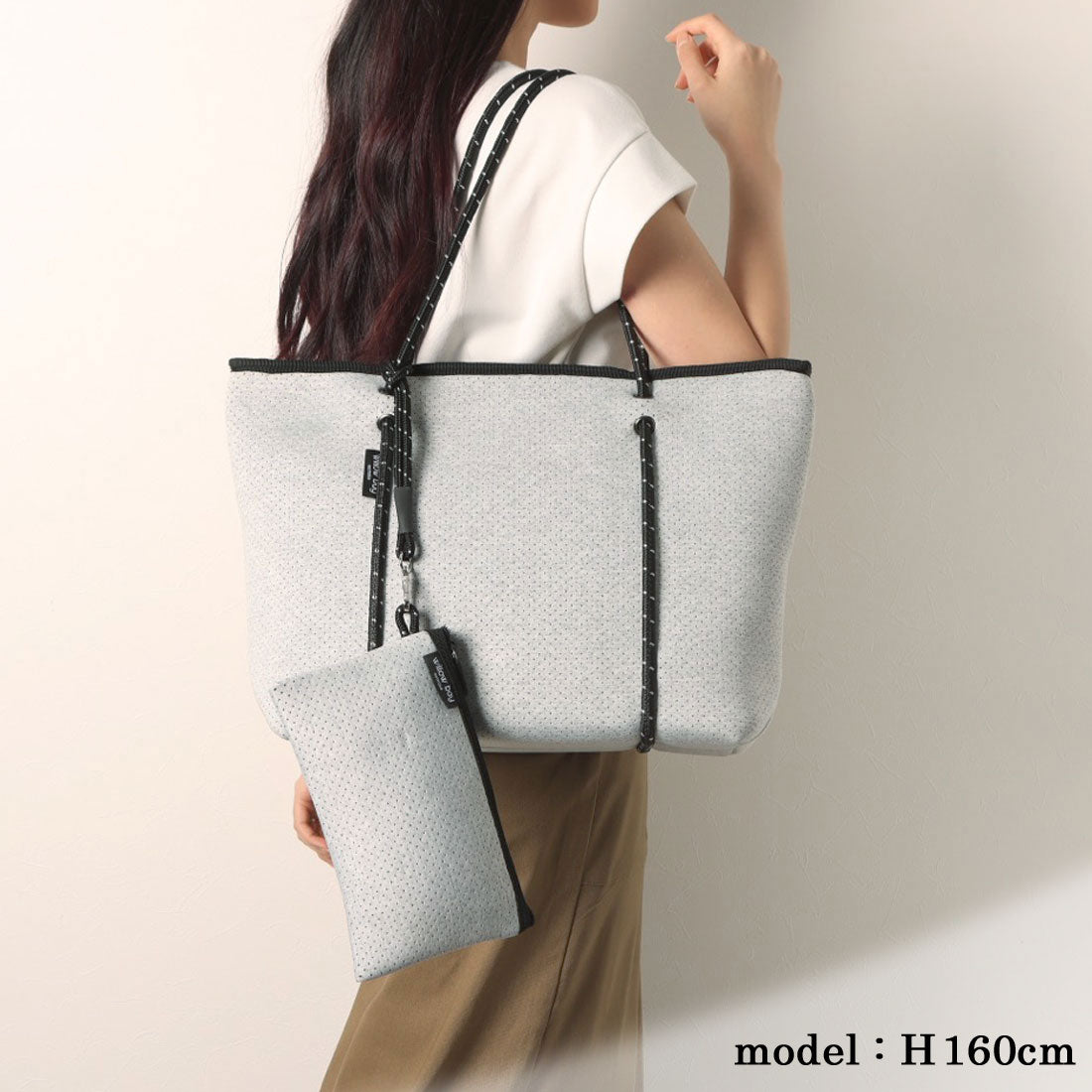 Willow Bay Neoprene Zippered Tote Bag Boutique