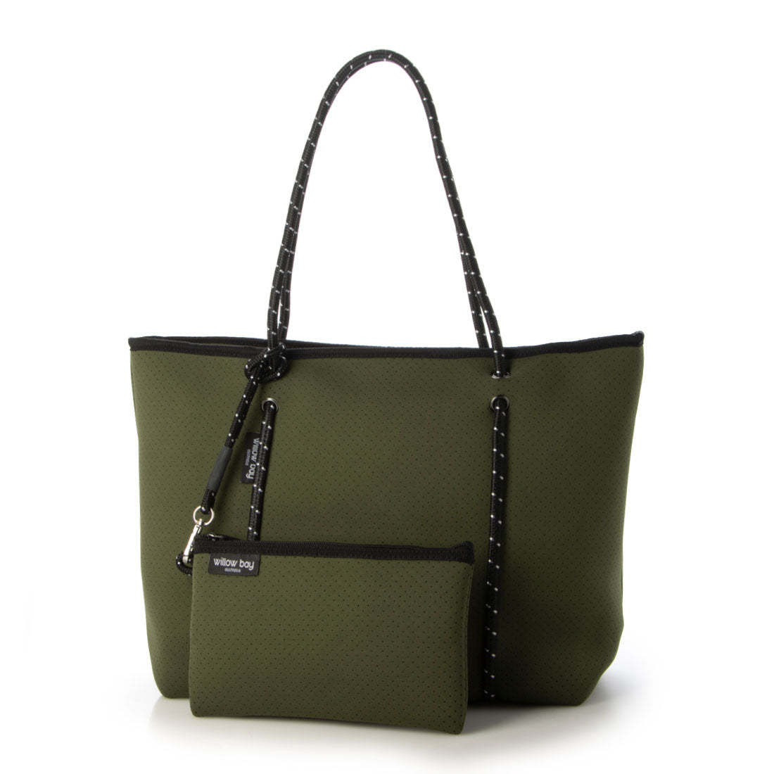 Willow Bay Neoprene Zippered Tote Bag Boutique