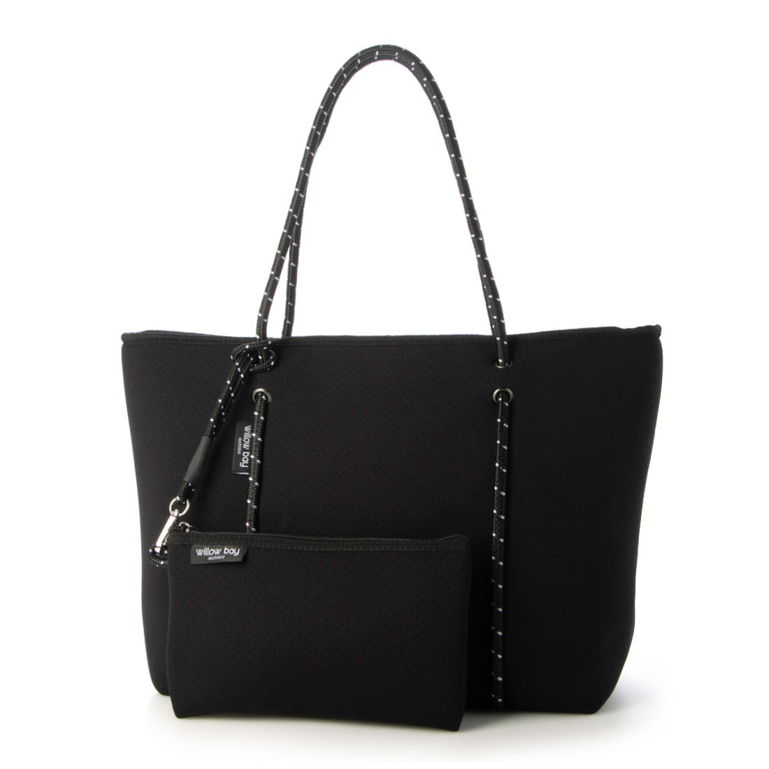 Willow Bay Neoprene Zippered Tote Bag Boutique