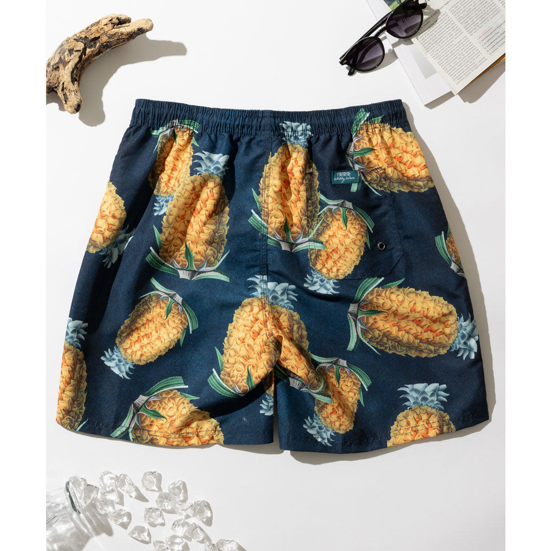 ウィットビーウェア Whitby Wear サーフパンツ 海パン 南国柄 水着 【返品不可商品】