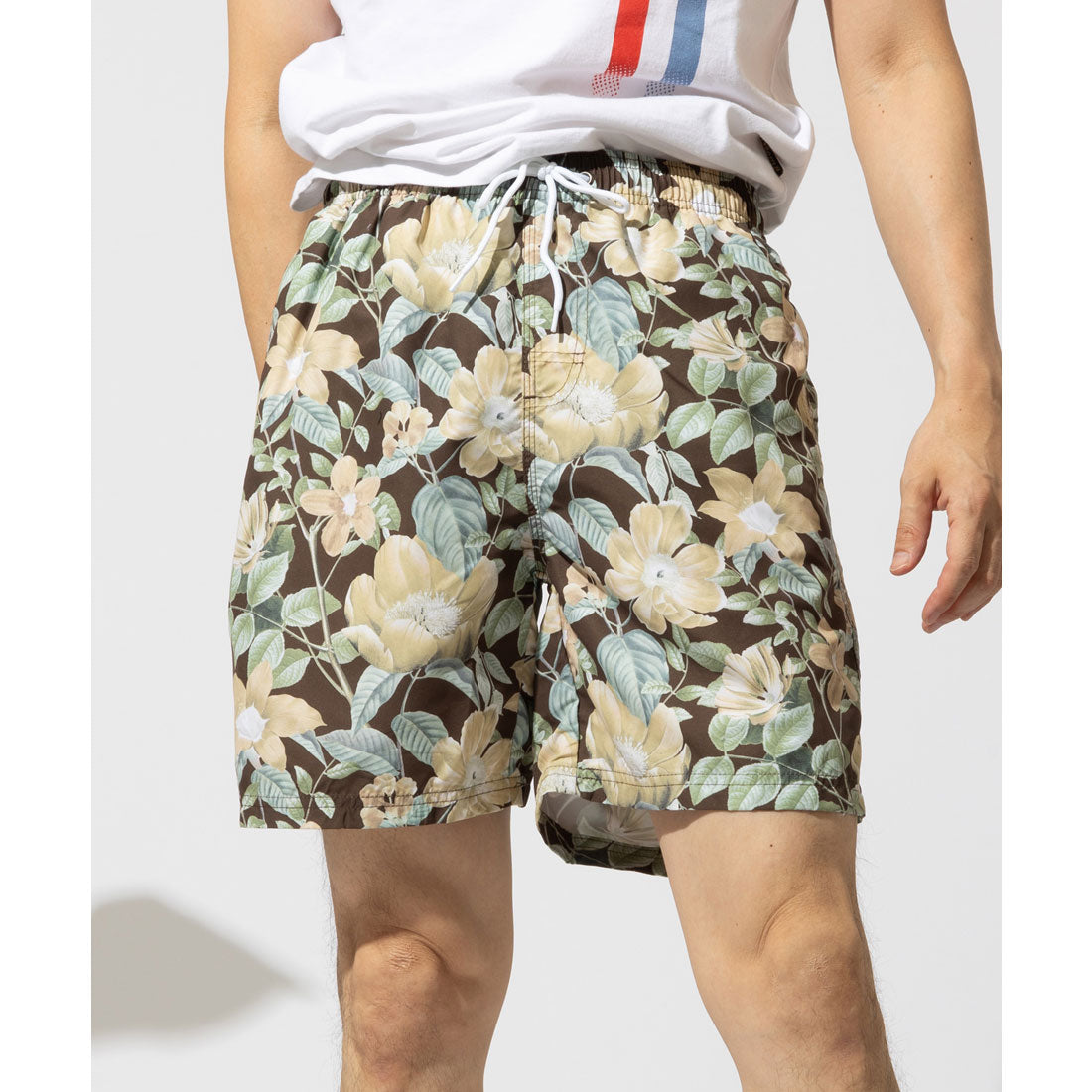 ウィットビーウェア Whitby Wear サーフパンツ 海パン 南国柄 水着 【返品不可商品】