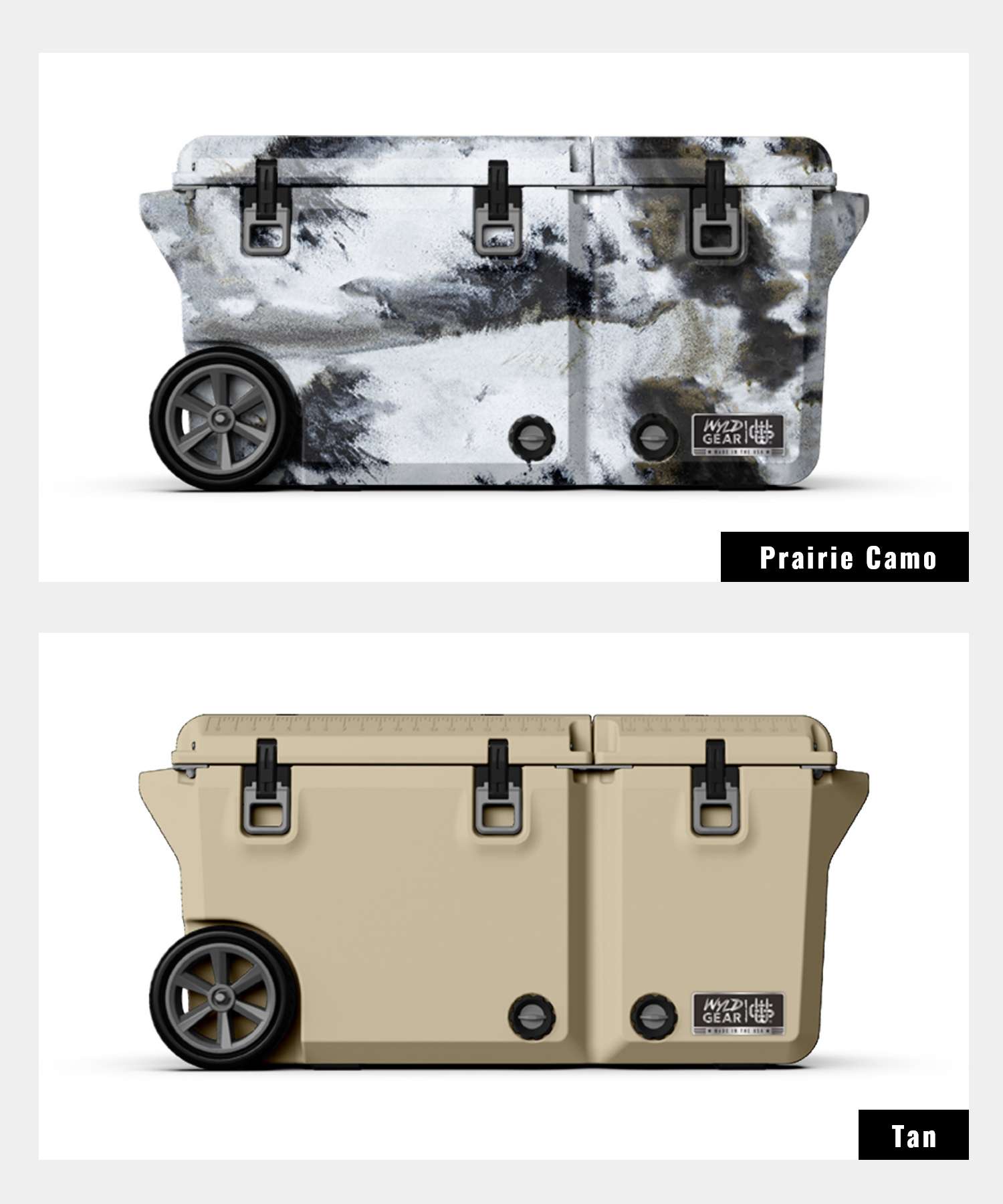Wild Gear WyLD GEAR Wild Gear WYLD GEAR Hard Cooler FREEDOM SERIES 90 QT Cooler Unisex Leisure Camping Equipment made in USA