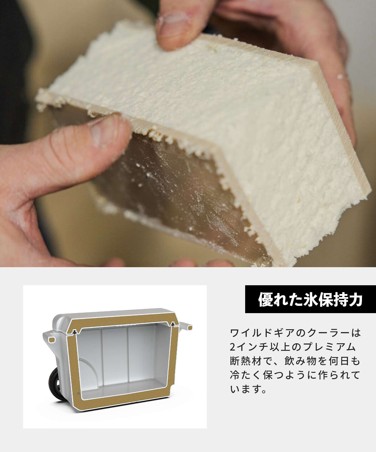 野外裝備 WyLD GEAR 野外裝備 WYLD GEAR 硬式冷卻器 FREEDOM 系列 50 QT 冷卻器 男女皆宜 休閒 露營用品 美國製造