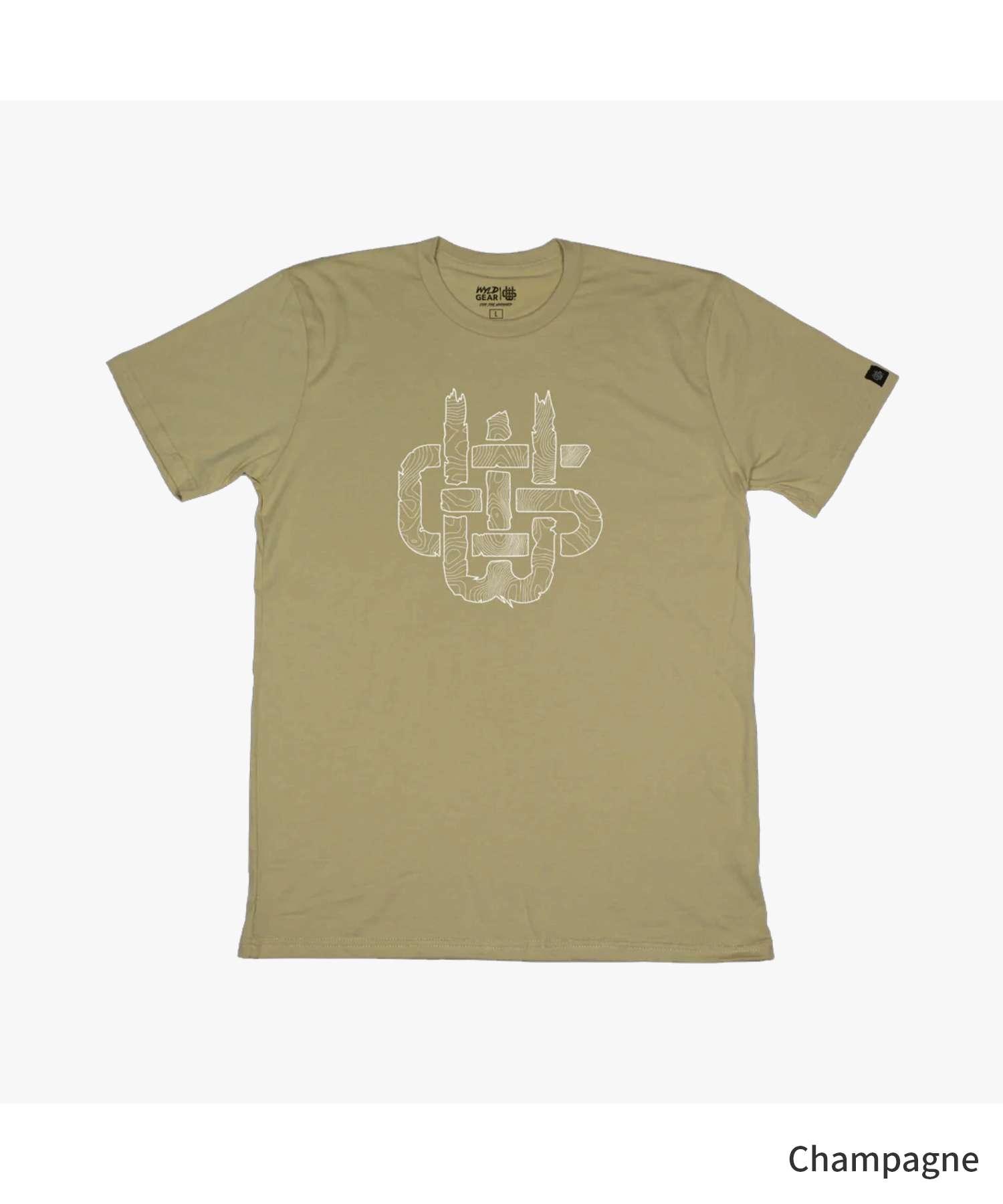ワイルドギア WyLD GEAR ワイルドギア WYLD GEAR  WG TOPO T-SHIRT 男女通用 上衣 T恤 made in USA S～XL