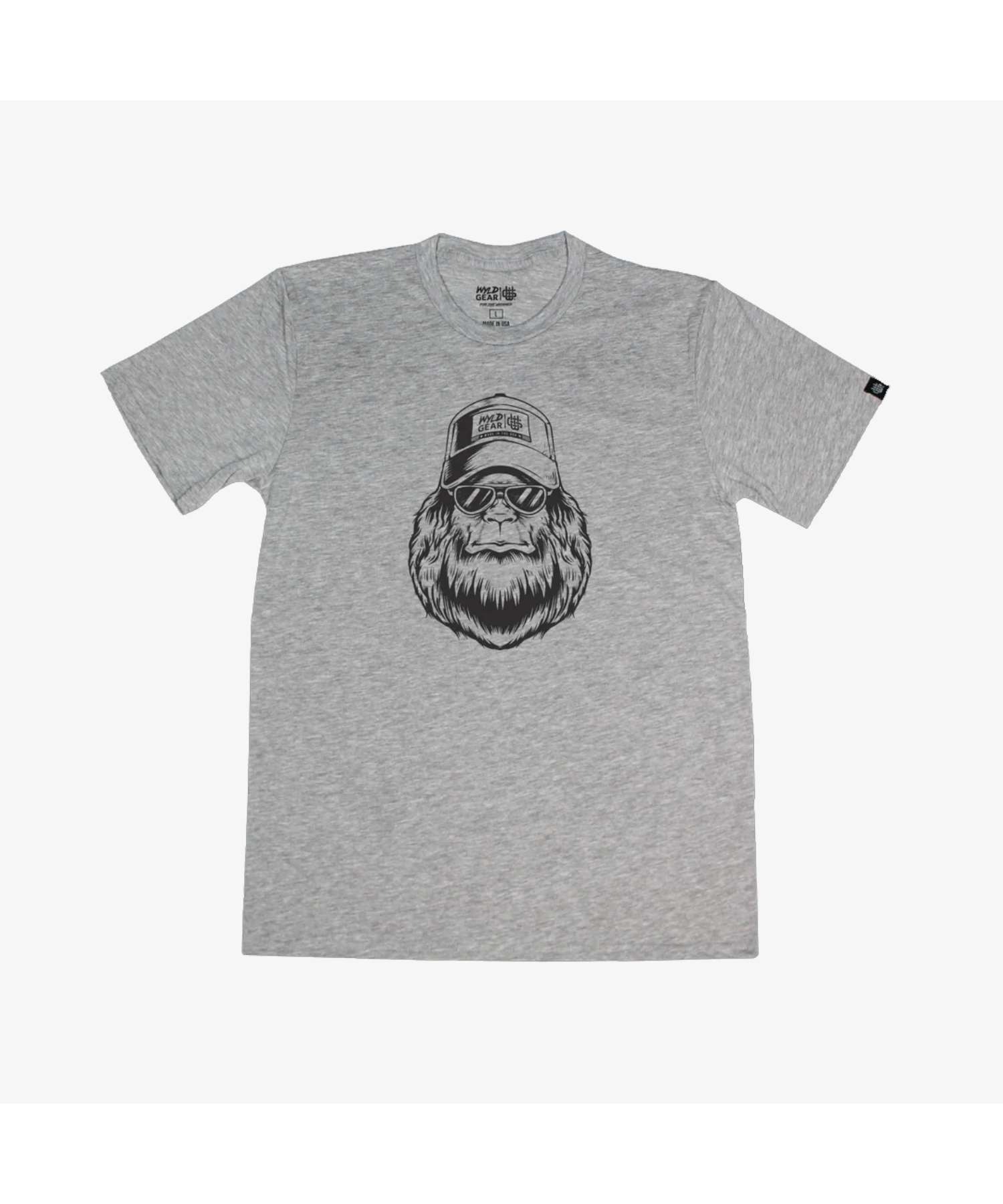ワイルドギア WyLD GEAR ワイルドギア WYLD GEAR  WG-WYLDMAN-TSHIRT 男女通用 上衣 T恤 WYLD MAN made in USA S～XL