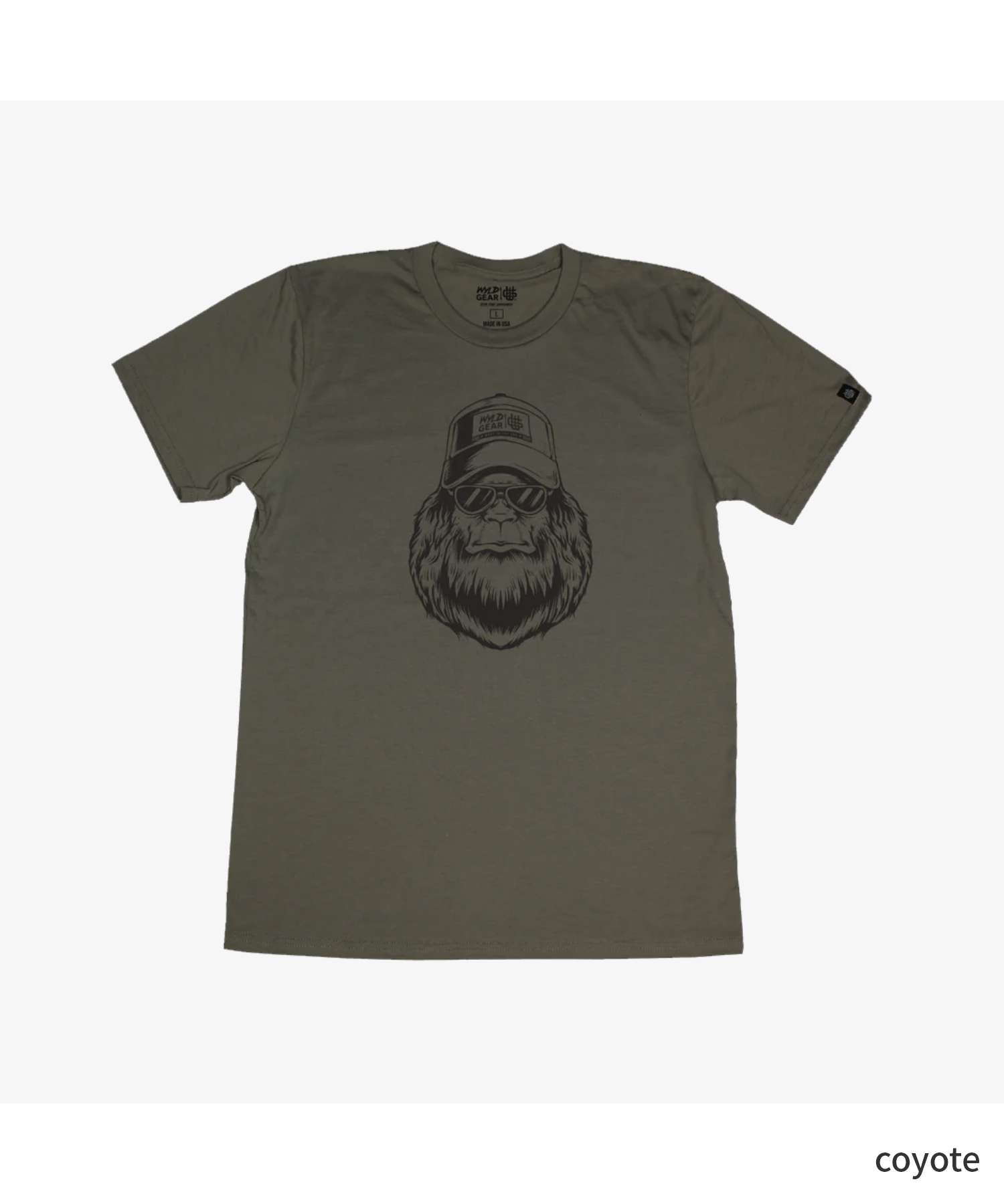 ワイルドギア WyLD GEAR ワイルドギア WYLD GEAR  WG-WYLDMAN-TSHIRT 男女通用 上衣 T恤 WYLD MAN made in USA S～XL