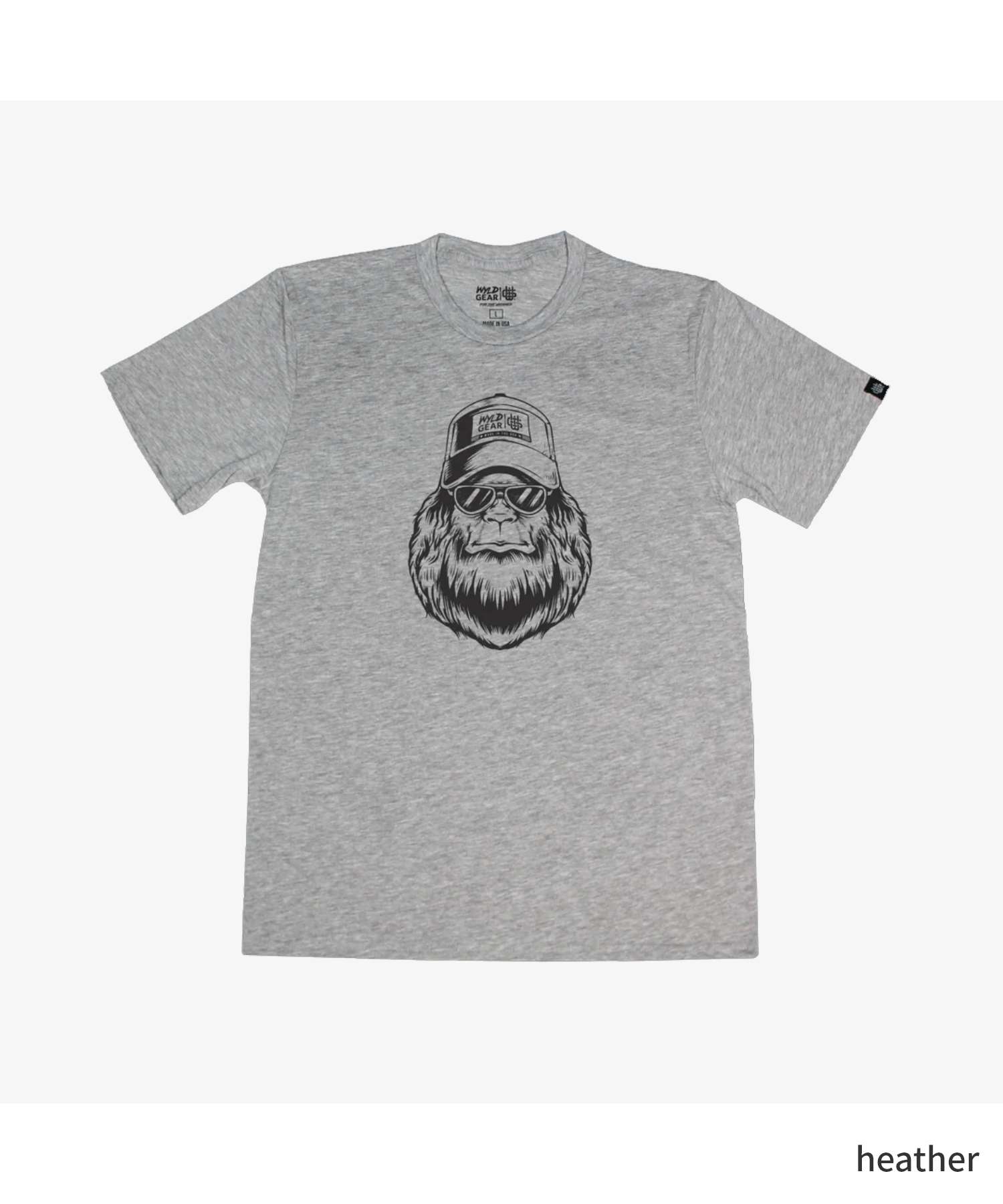 ワイルドギア WyLD GEAR ワイルドギア WYLD GEAR  WG-WYLDMAN-TSHIRT 男女通用 上衣 T恤 WYLD MAN made in USA S～XL