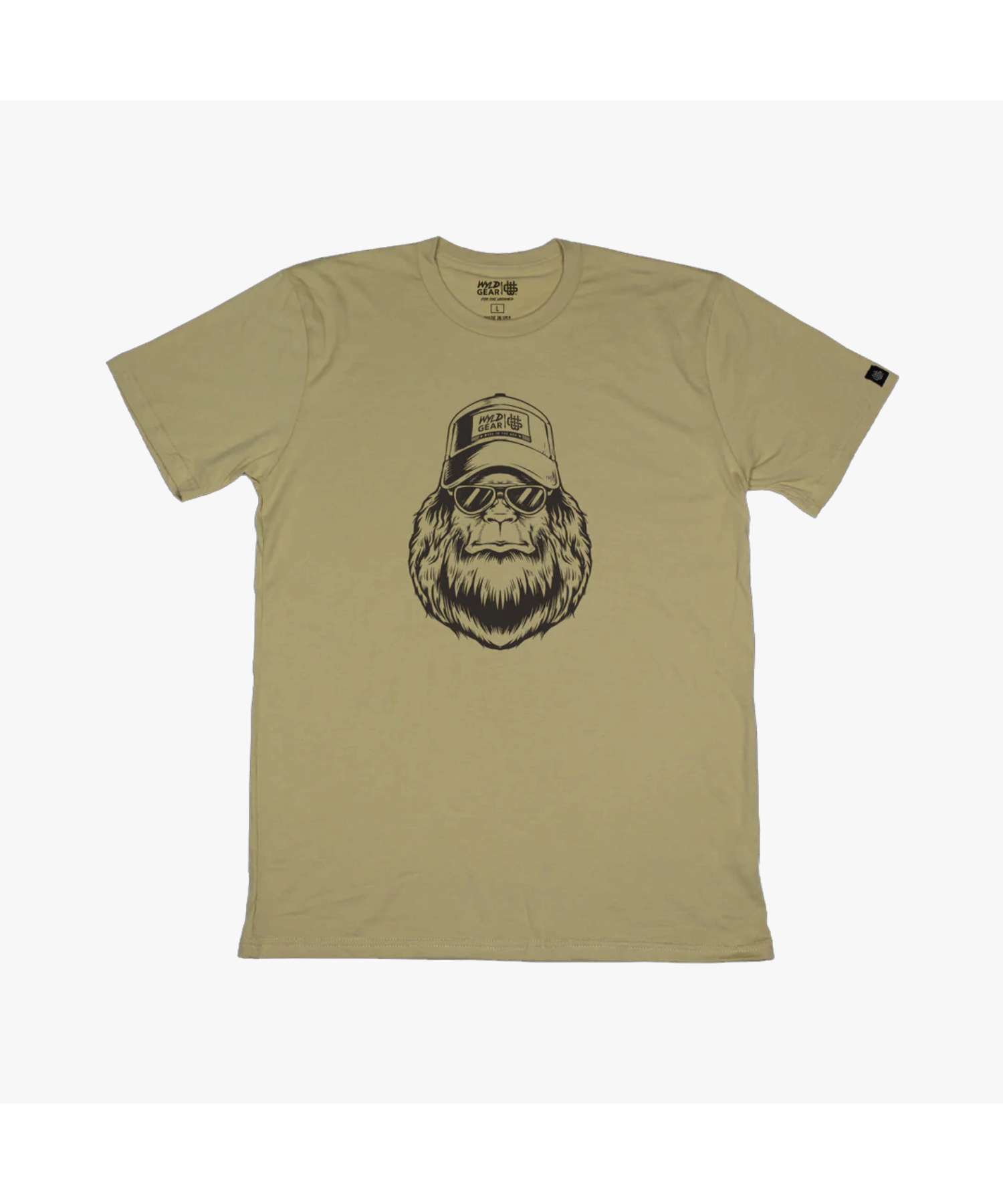 ワイルドギア WyLD GEAR ワイルドギア WYLD GEAR  WG-WYLDMAN-TSHIRT 男女通用 上衣 T恤 WYLD MAN made in USA S～XL
