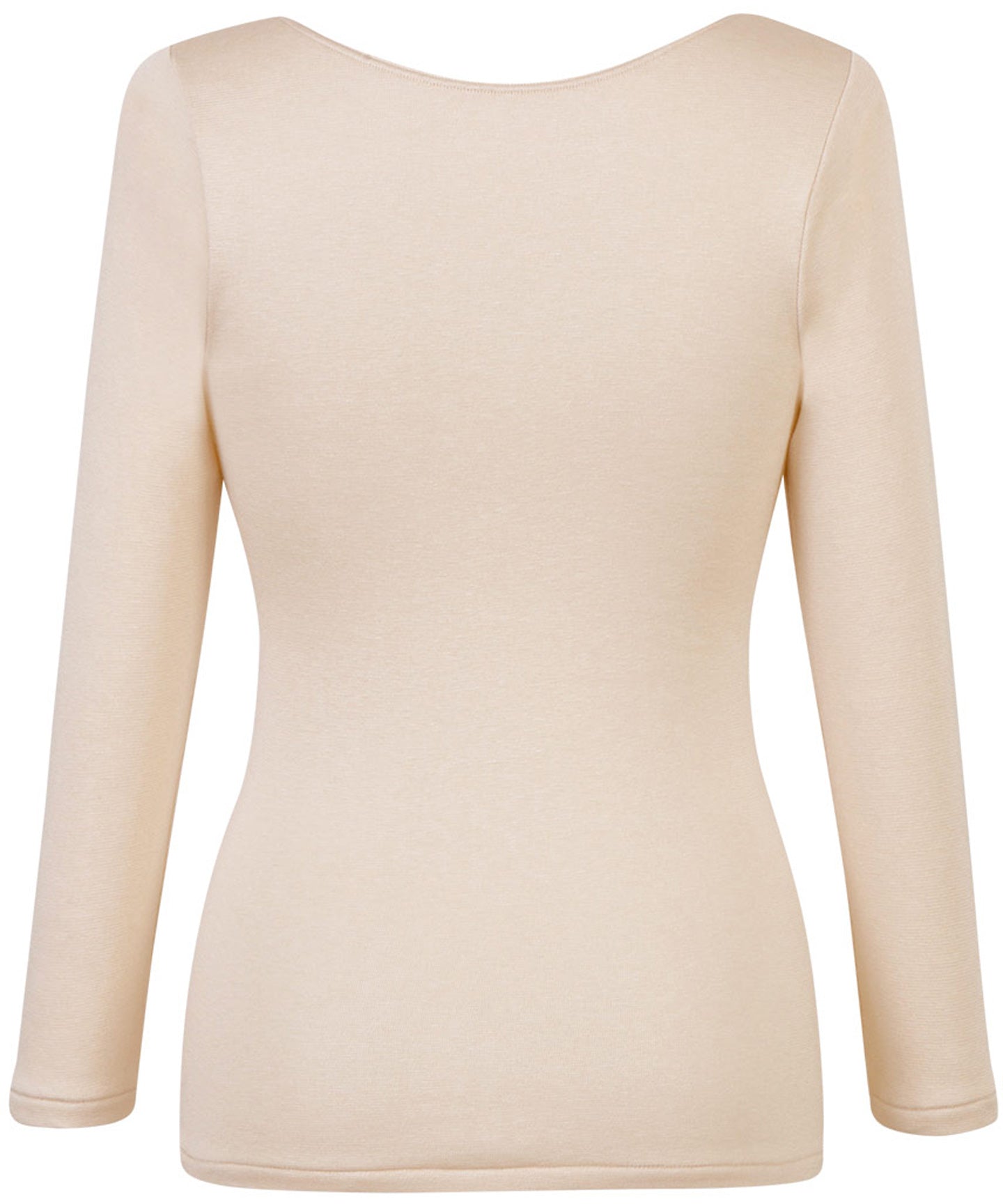 ウイング Wing あったかインナー 綿混 裏起毛 よく伸びる素材 【ラクのびサーモ】 8分袖 長袖 秋 冬