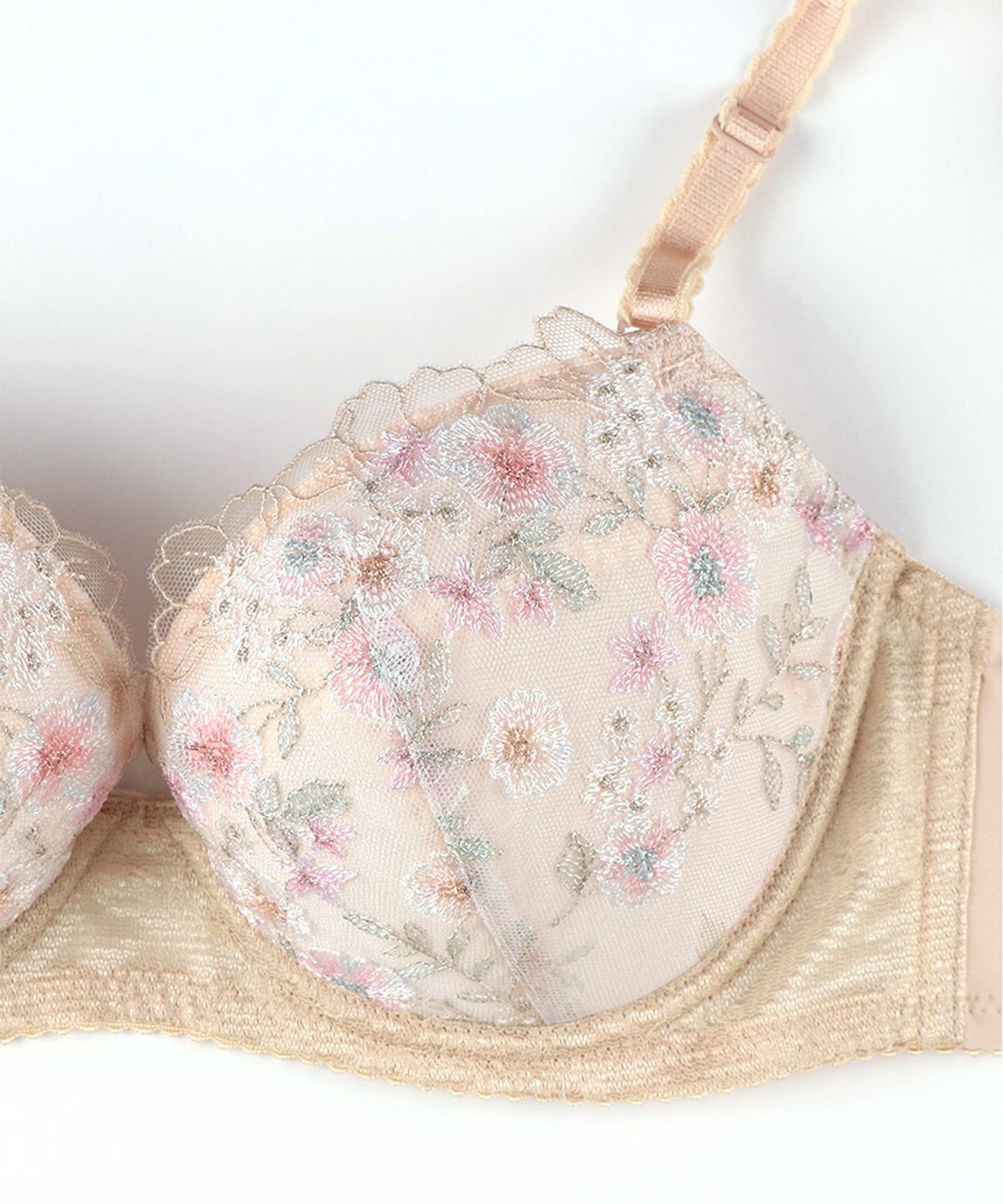 ウイング Wing ブラジャー バストとカップのすきまにフィット 自然にボリュームメイク ソフトなつけごこち 【スキマフィットブラ】 ブラ （BE） BE