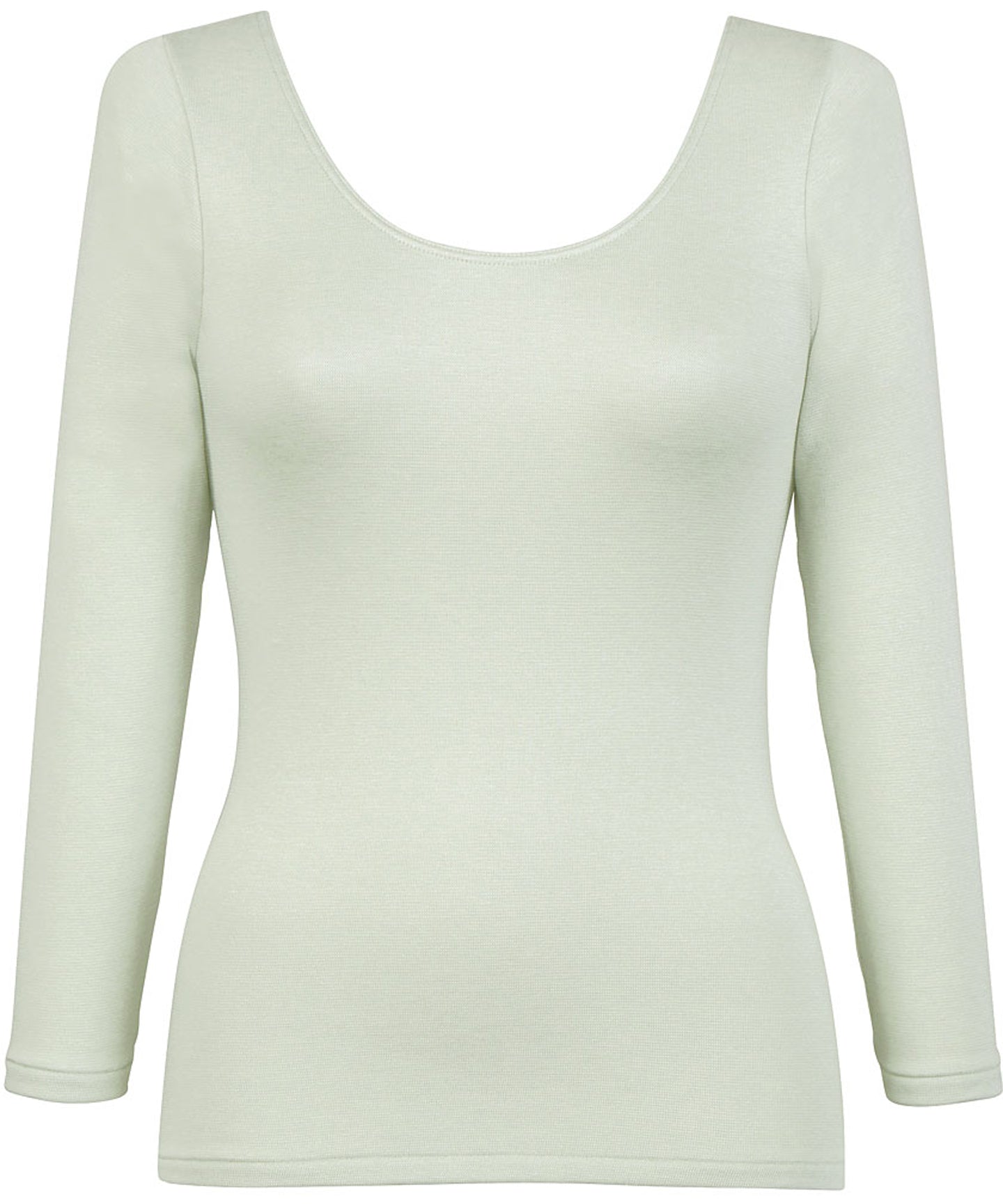 ウイング Wing あったかインナー 裏起毛 綿混 よく伸びてフィット 【ラクのびサーモ】 8分袖