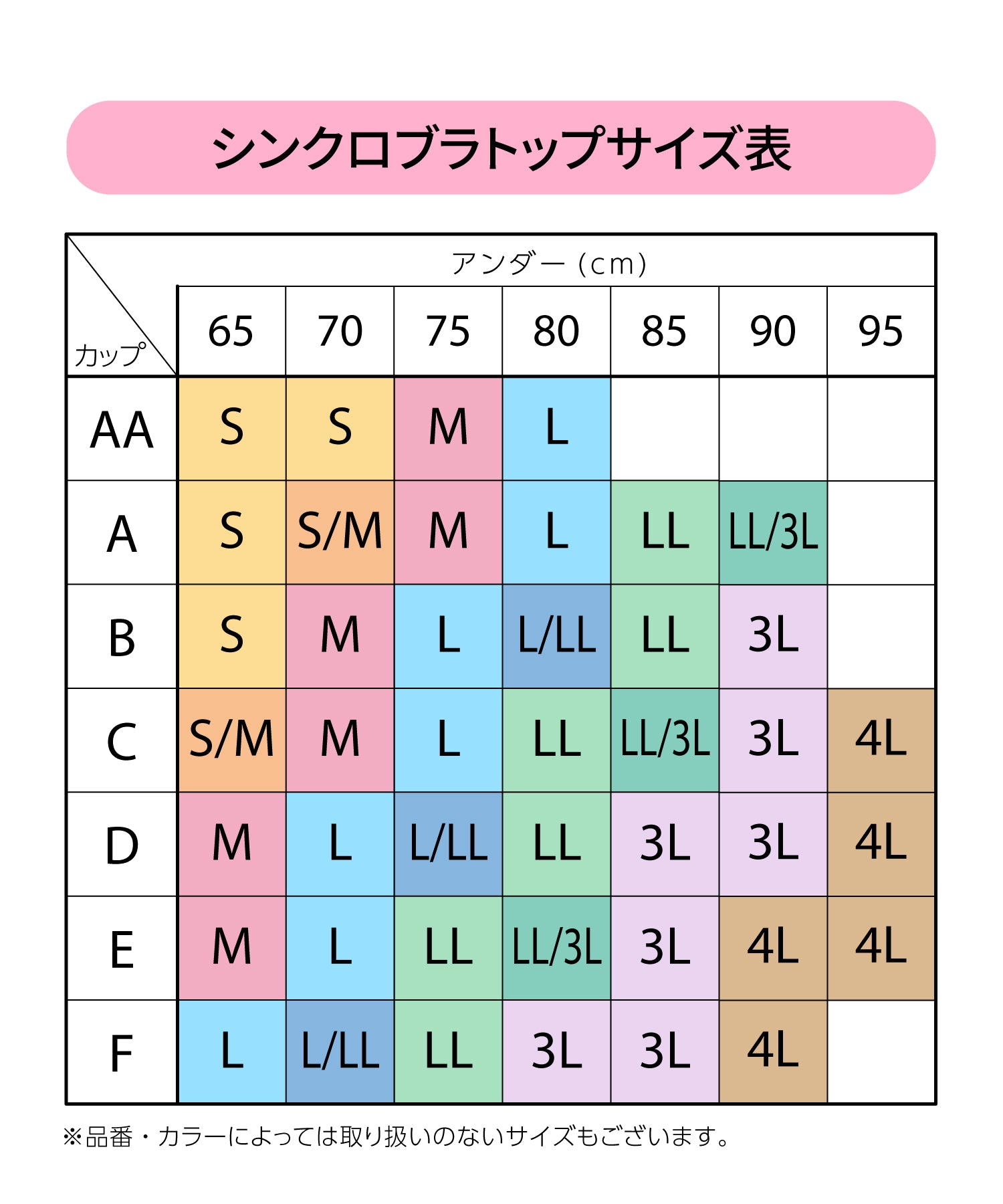 翼杯背心S〜4L棉花混合胸圍輪廓[Synchrobra Top棉花女士。