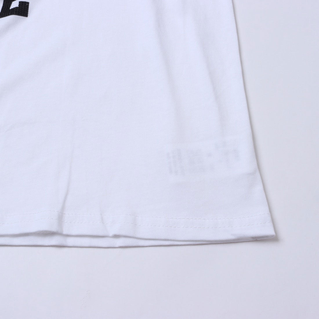 ワンネス ブル Wanneseu B.R.U 平成レトロラインストーンTシャツ （ホワイト系その他2） ホワイト系その他2