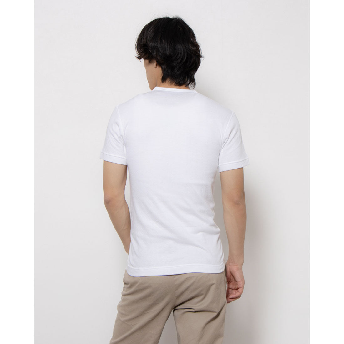Walking Systema WS Short Sleeve V-Neck / Cotton Heat Generation