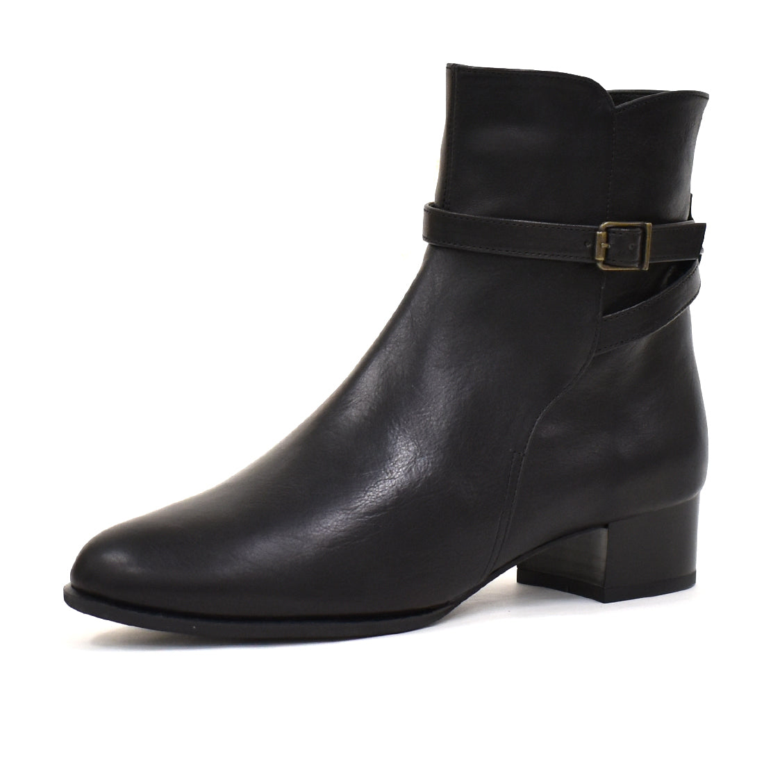 ギンザワシントン 銀座ワシントン WASHINGTON ベルトデザインショートブーツ （ブラック） ブラック