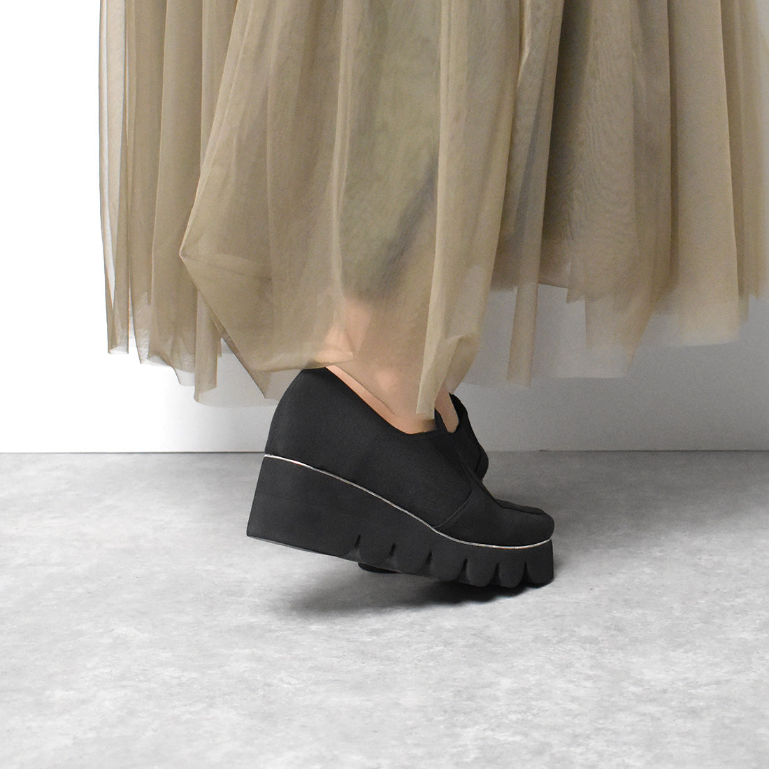 Ginza Washington Ginza Washington WASHINGTON Thick-soled Stretch Shoes