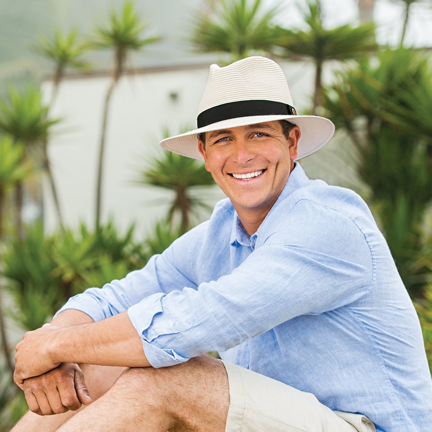 ワラルー・ハット WALLAROO HAT PALM BEACH ivory M （ivory） ivory