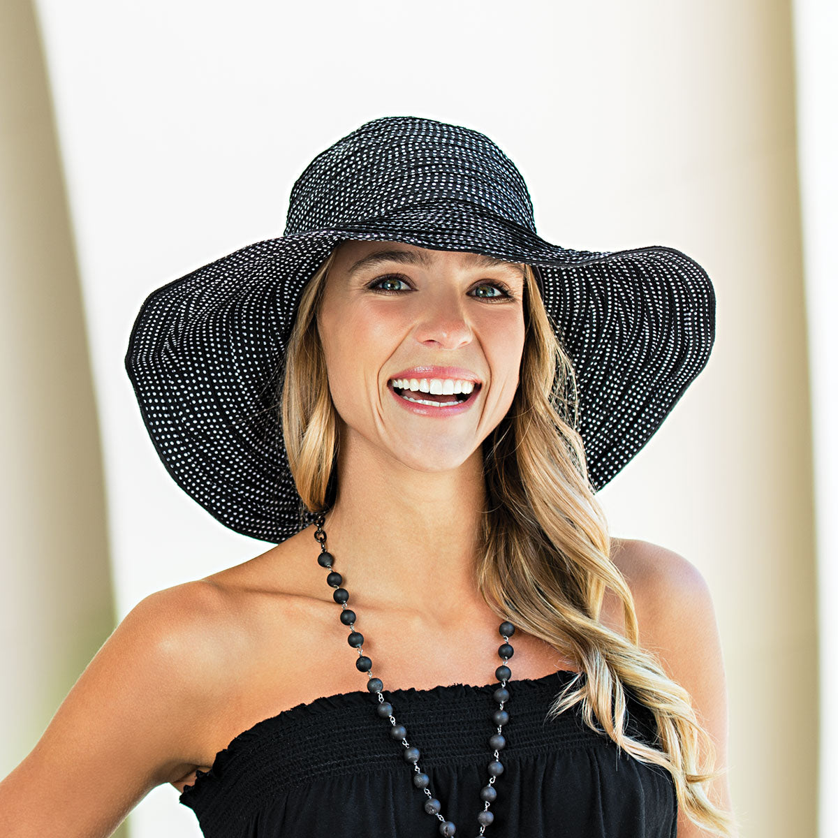 ワラルー・ハット WALLAROO HAT SCRUNCHIE white black （white black） white black