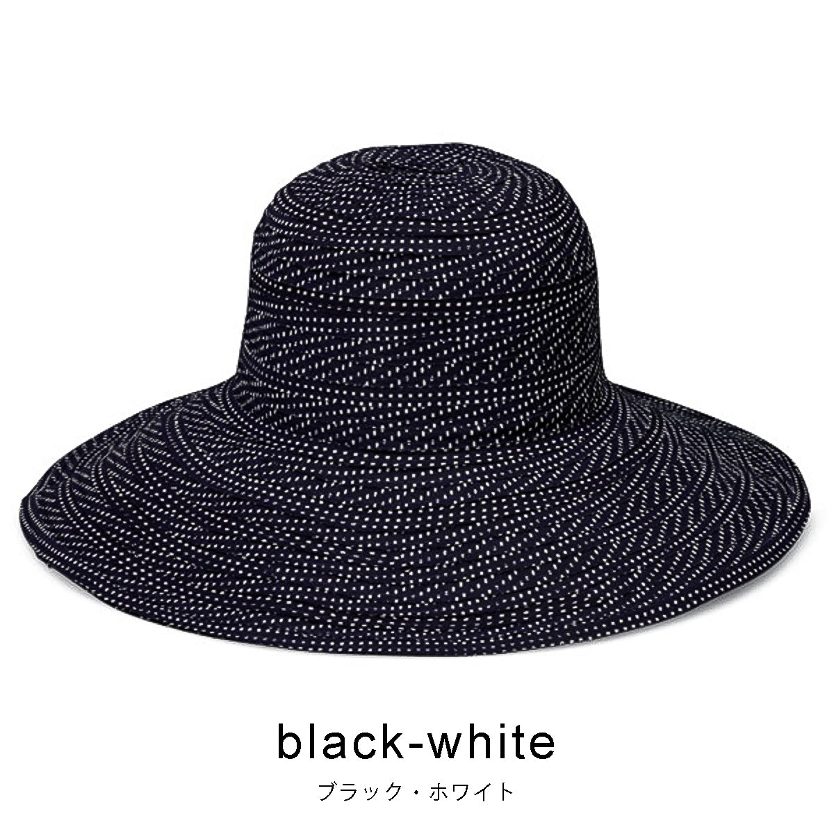 ワラルー・ハット WALLAROO HAT SCRUNCHIE black white （black white） black white
