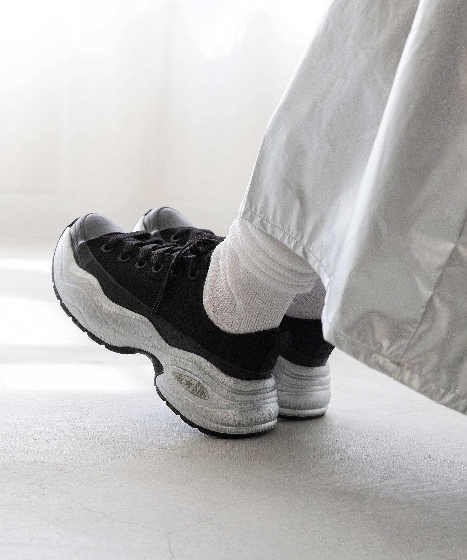 ウェレッグ セレクト welleg sellect オールスターアール ALL STAR R SURGETRAINER MT OX 厚底 スニーカー （4020ブラック／OX） 4020ブラック／OX