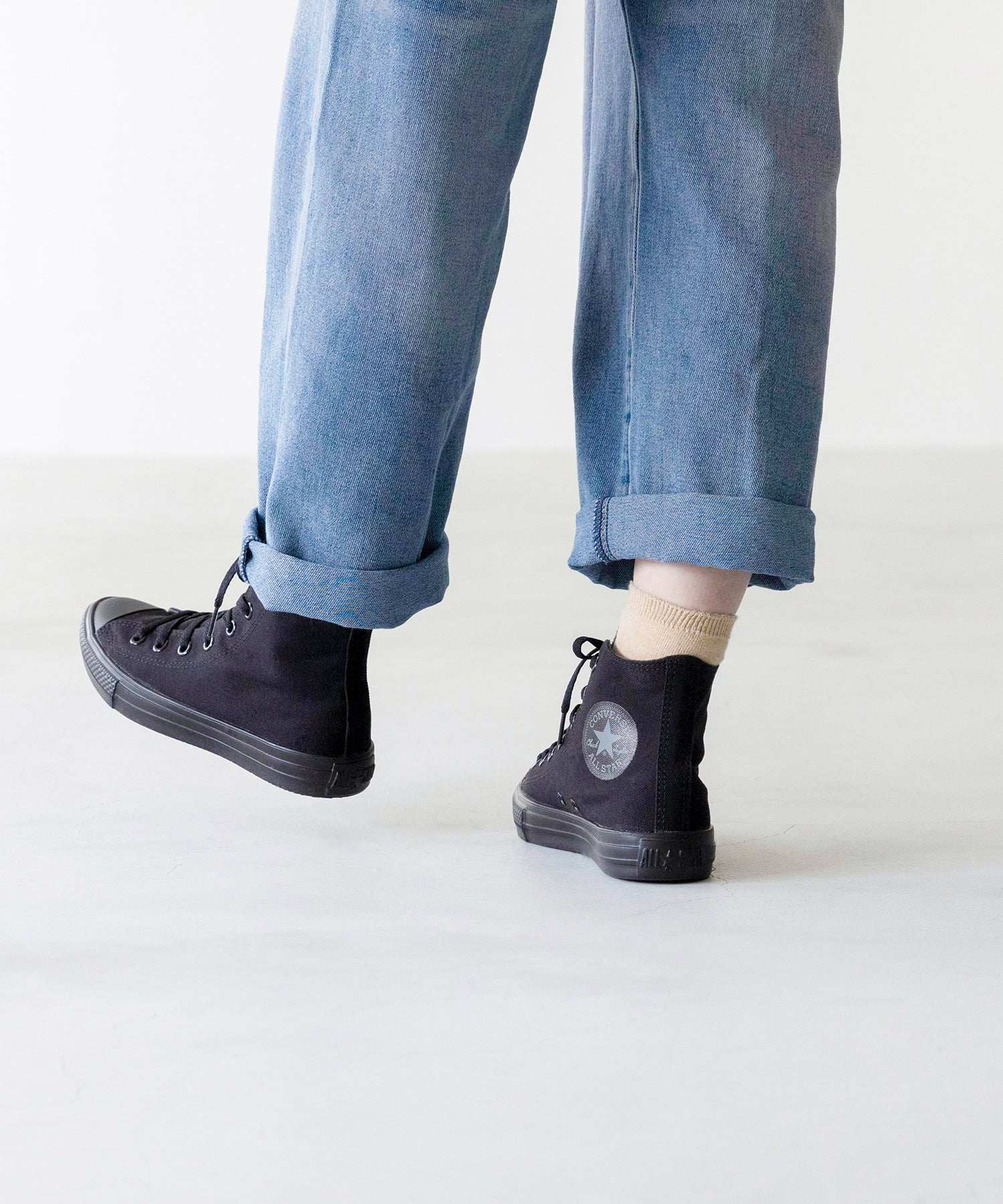 ウェレッグ セレクト welleg sellect コンバース オールスター ライト HI ALL STAR LIGHT （4219ブラックモノクローム／HI） 4219ブラックモノクローム／HI