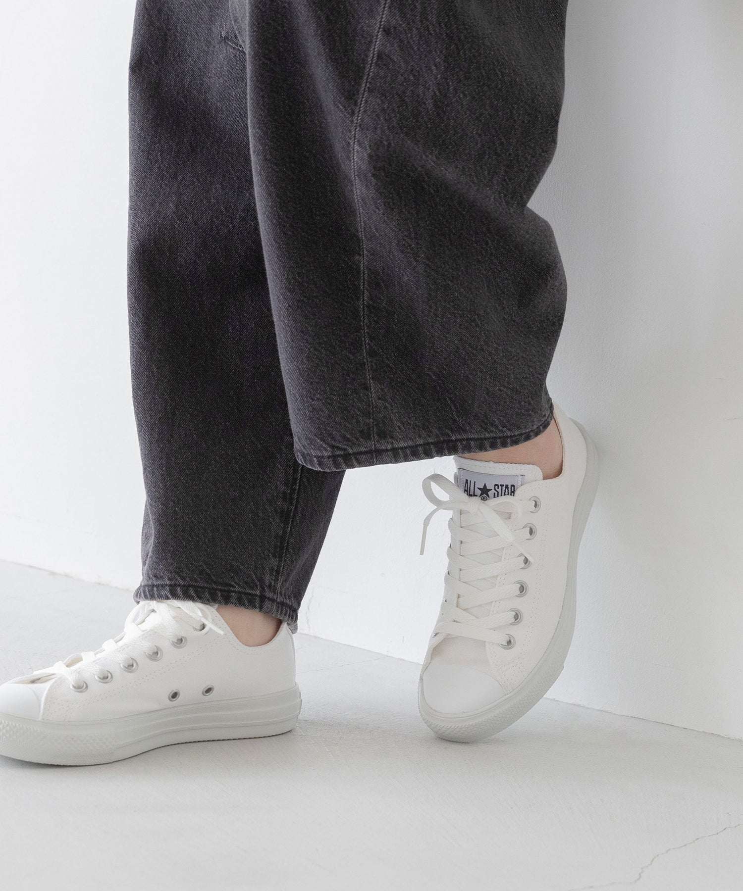 ウェレッグ セレクト welleg sellect コンバース オールスター ライト OX ALL STAR LIGHT （4000ホワイト／OX） 4000ホワイト／OX