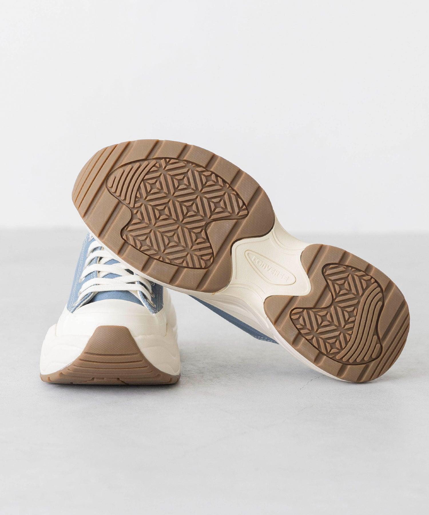 ウェレッグ セレクト welleg sellect オールスター 厚底 ローカットスニーカー （4072ストーンブルー／OX） 4072ストーンブルー／OX