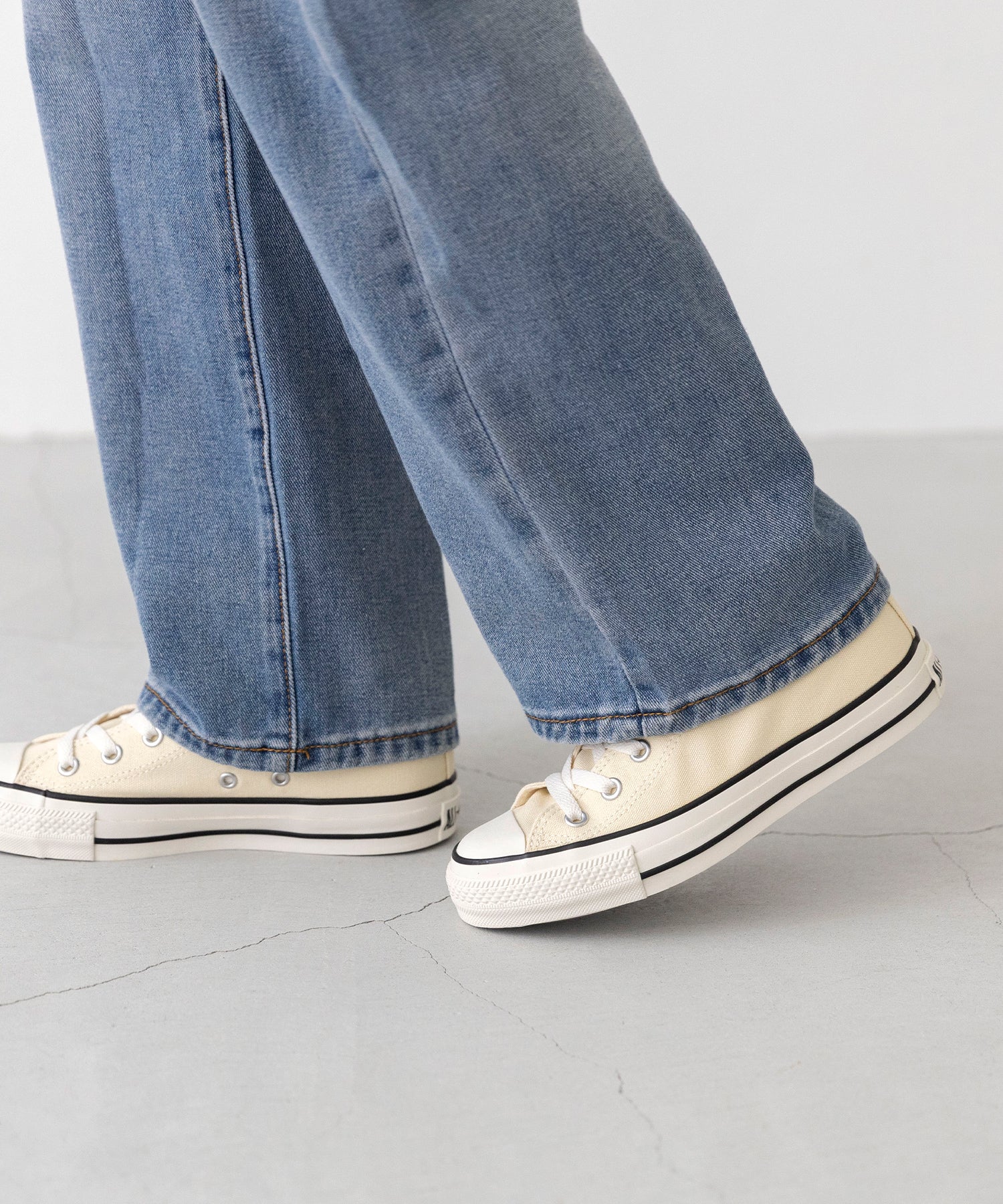 ウェレッグ セレクト welleg sellect CONVERSE コンバース ALL STAR R オールスター アール スニーカー （4003バターホワイトHI） 4003バターホワイトHI