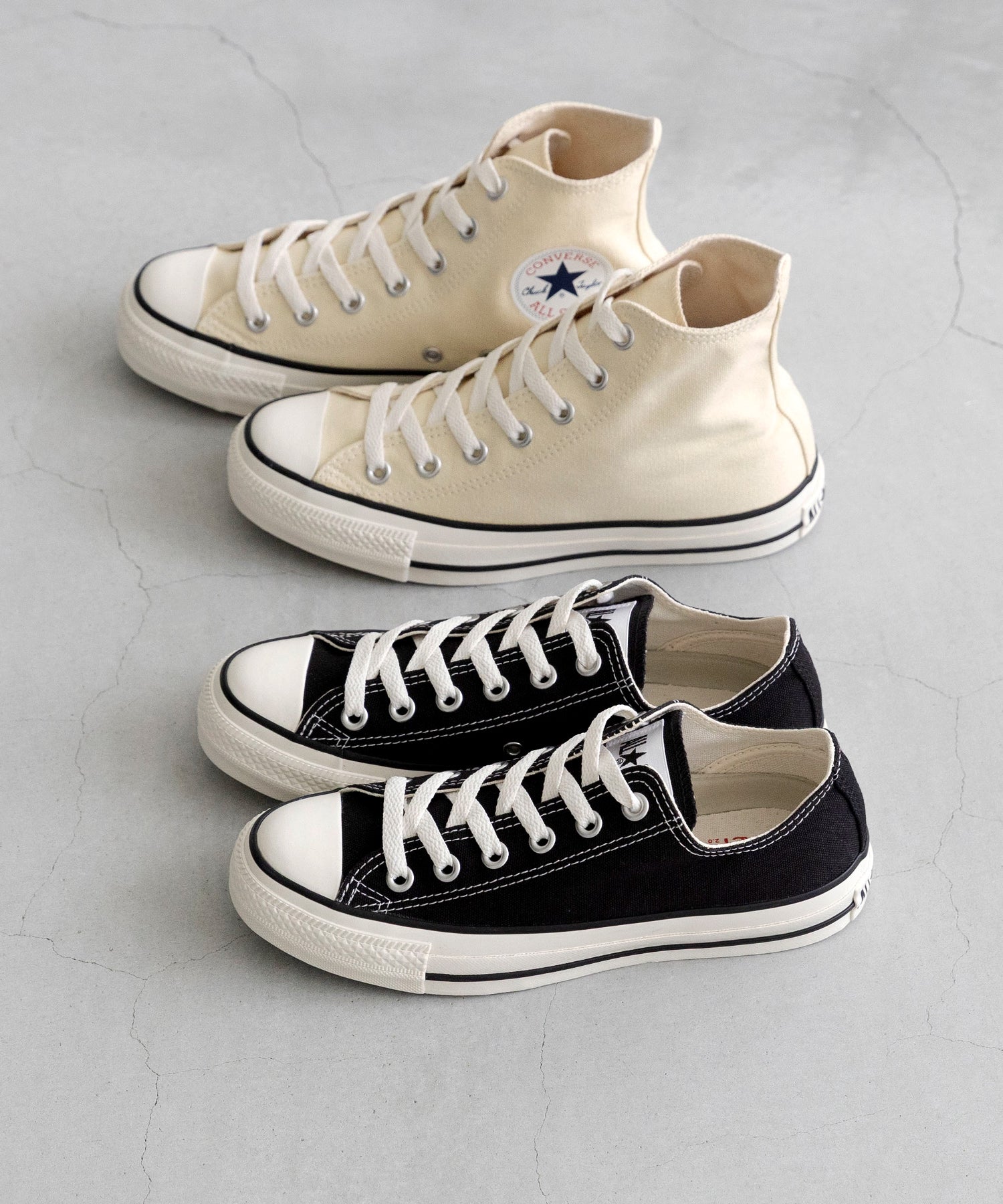 ウェレッグ セレクト welleg sellect CONVERSE コンバース ALL STAR R オールスター アール スニーカー （4003バターホワイトHI） 4003バターホワイトHI