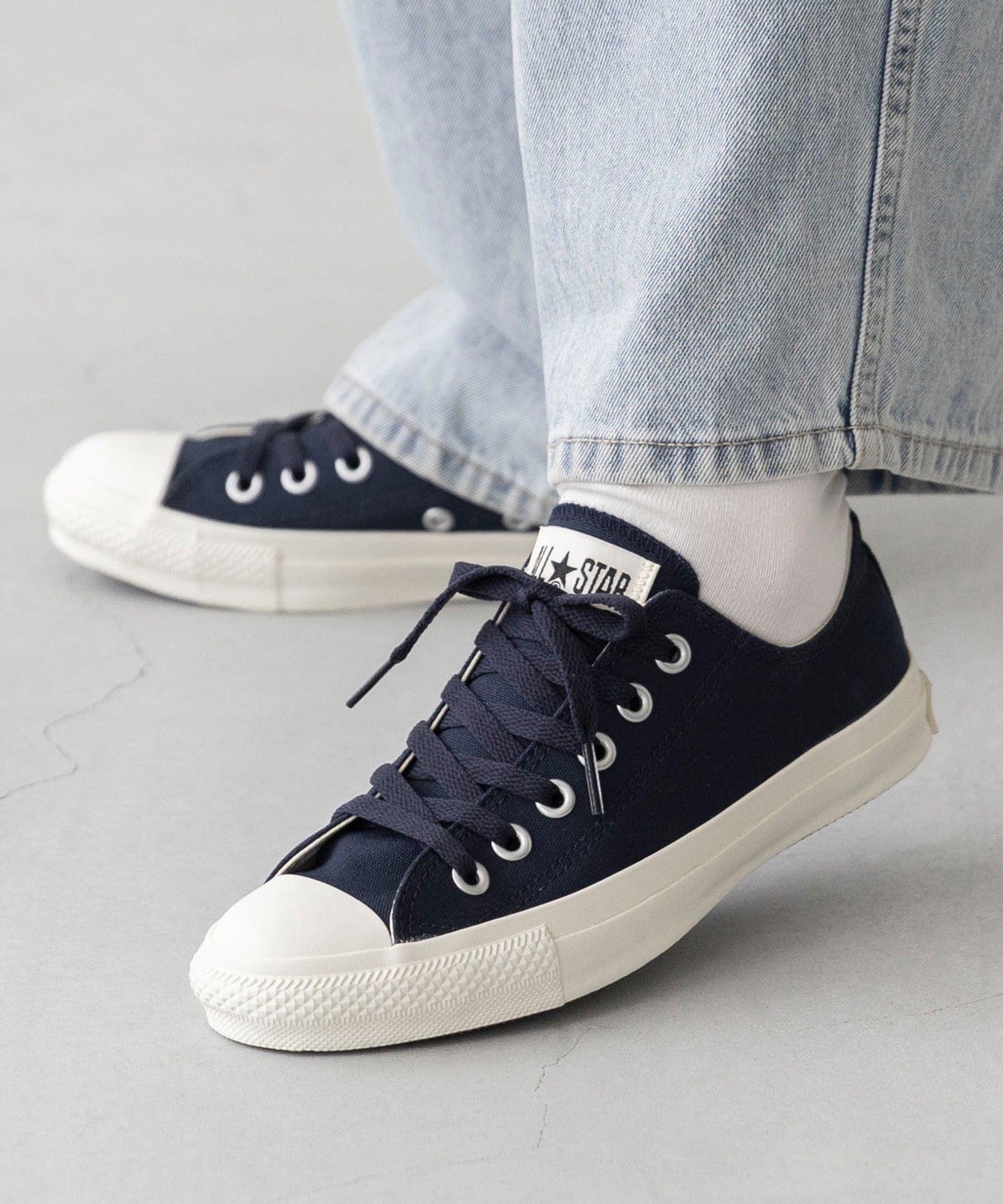 ウェレッグ セレクト welleg sellect CONVERSE コンバース ALL STAR ARMY’S OX オールスター アーミーズ ローカット スニーカー （4074ダークネイビー） 4074ダークネイビー