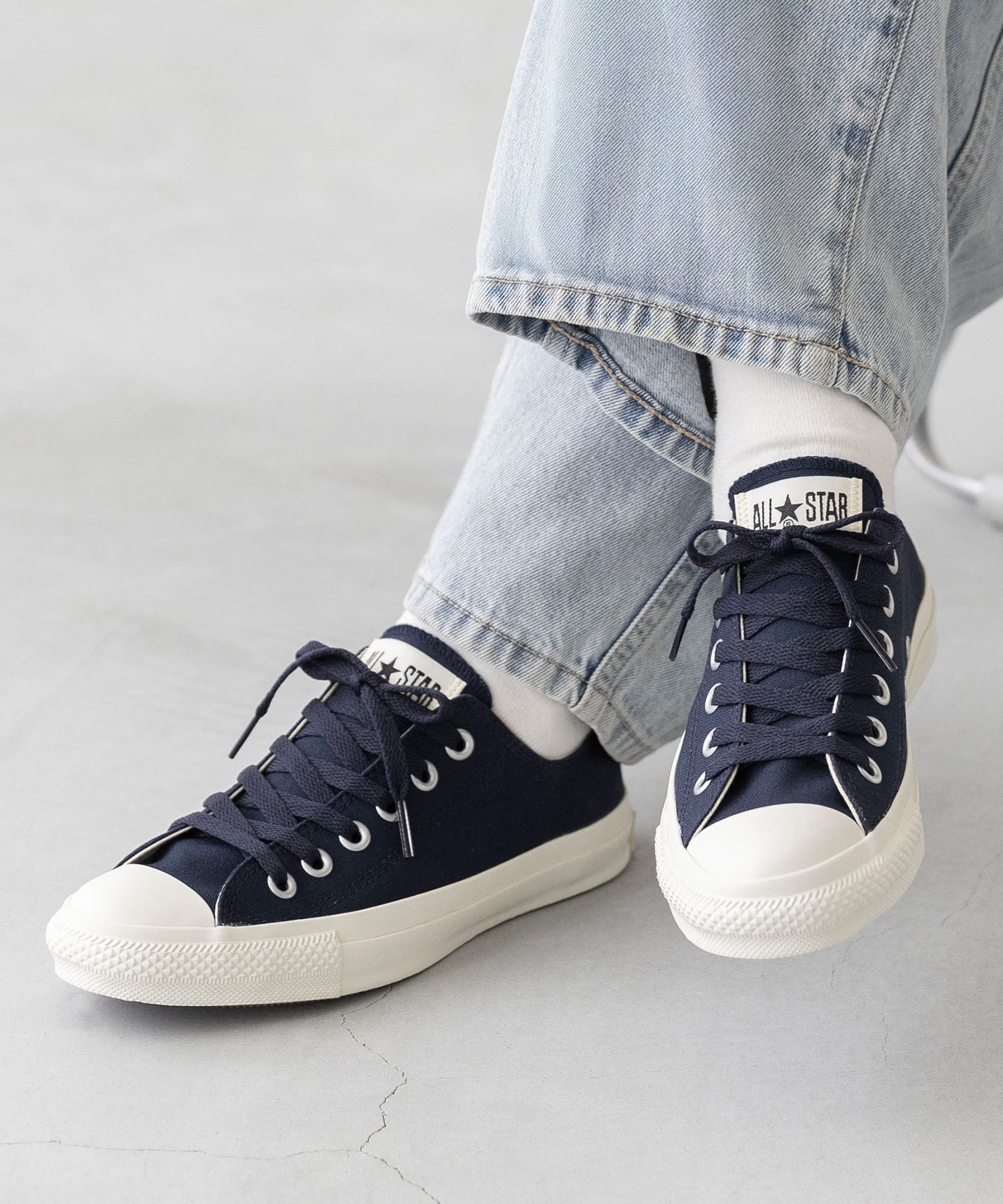 ウェレッグ セレクト welleg sellect CONVERSE コンバース ALL STAR ARMY’S OX オールスター アーミーズ ローカット スニーカー （4074ダークネイビー） 4074ダークネイビー