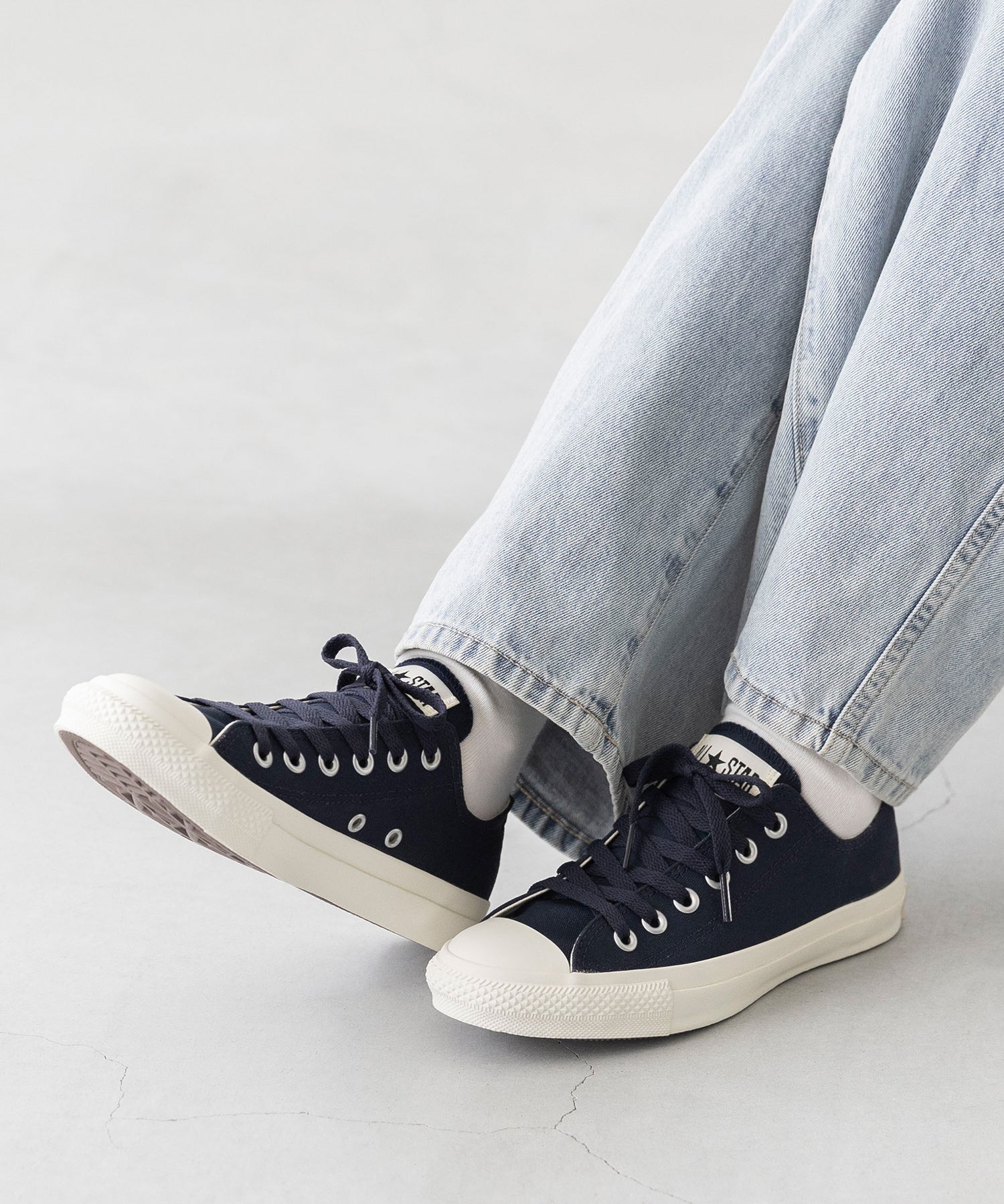 ウェレッグ セレクト welleg sellect CONVERSE コンバース ALL STAR ARMY’S OX オールスター アーミーズ ローカット スニーカー （4074ダークネイビー） 4074ダークネイビー