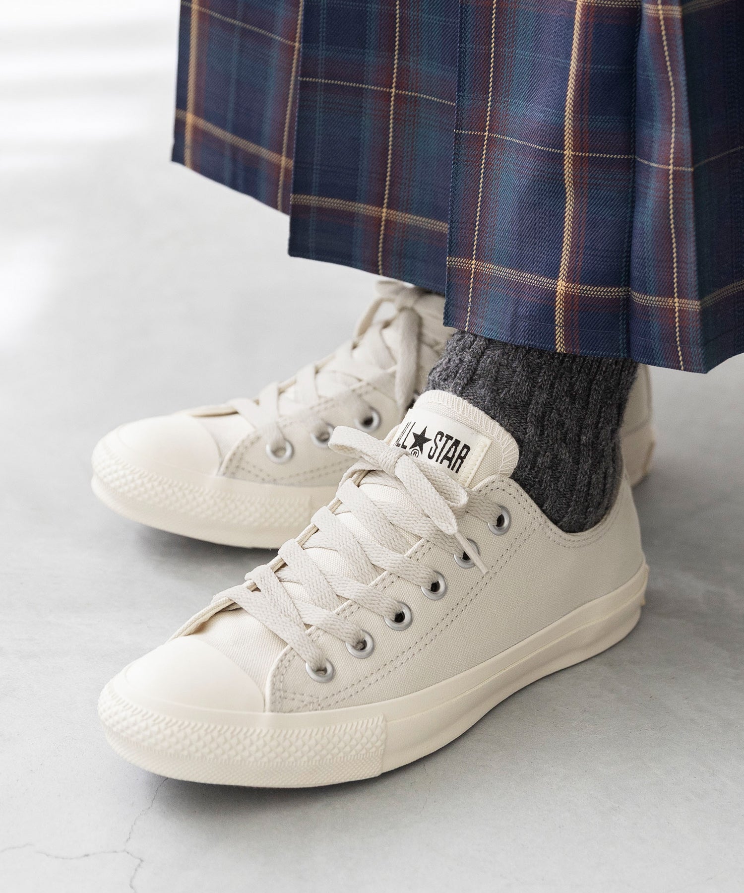 ウェレッグ セレクト welleg sellect CONVERSE コンバース ALL STAR ARMY’S OX オールスター アーミーズ ローカット スニーカー （4013ミストグレー） 4013ミストグレー