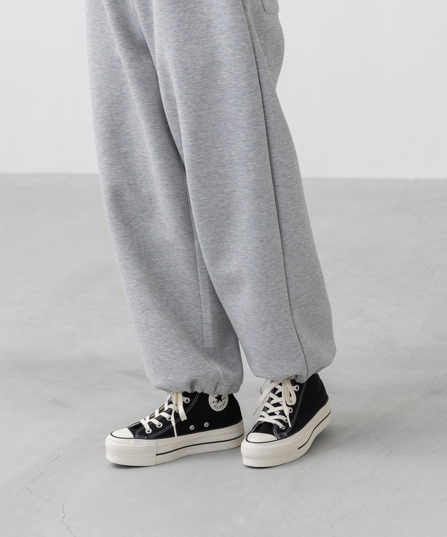 ウェレッグ セレクト welleg sellect CONVERSE コンバース ALL STAR LIFTED HI オールスター リフテッド ハイカット 厚底 スニーカー （4020ブラックHI） 4020ブラックHI