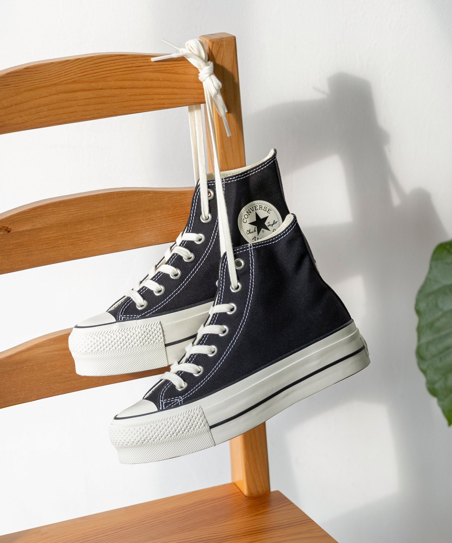 ウェレッグ セレクト welleg sellect CONVERSE コンバース ALL STAR LIFTED HI オールスター リフテッド ハイカット 厚底 スニーカー （4020ブラックHI） 4020ブラックHI
