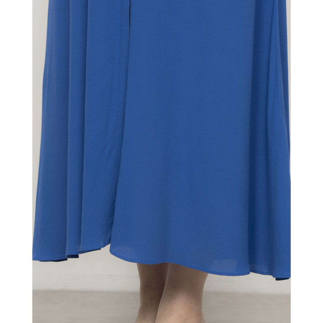 ウィッスルズ WHISTLES Glacia Smocked Dress （Blue） Blue